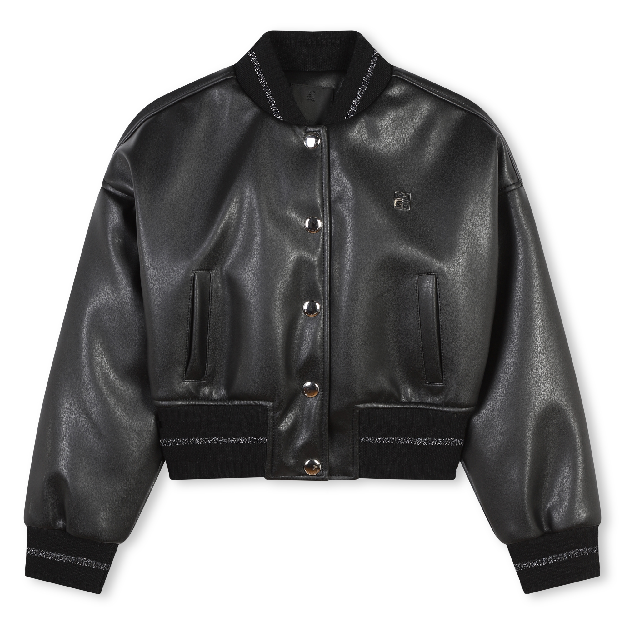 Press-stud logo bomber jacket GIVENCHY for GIRL