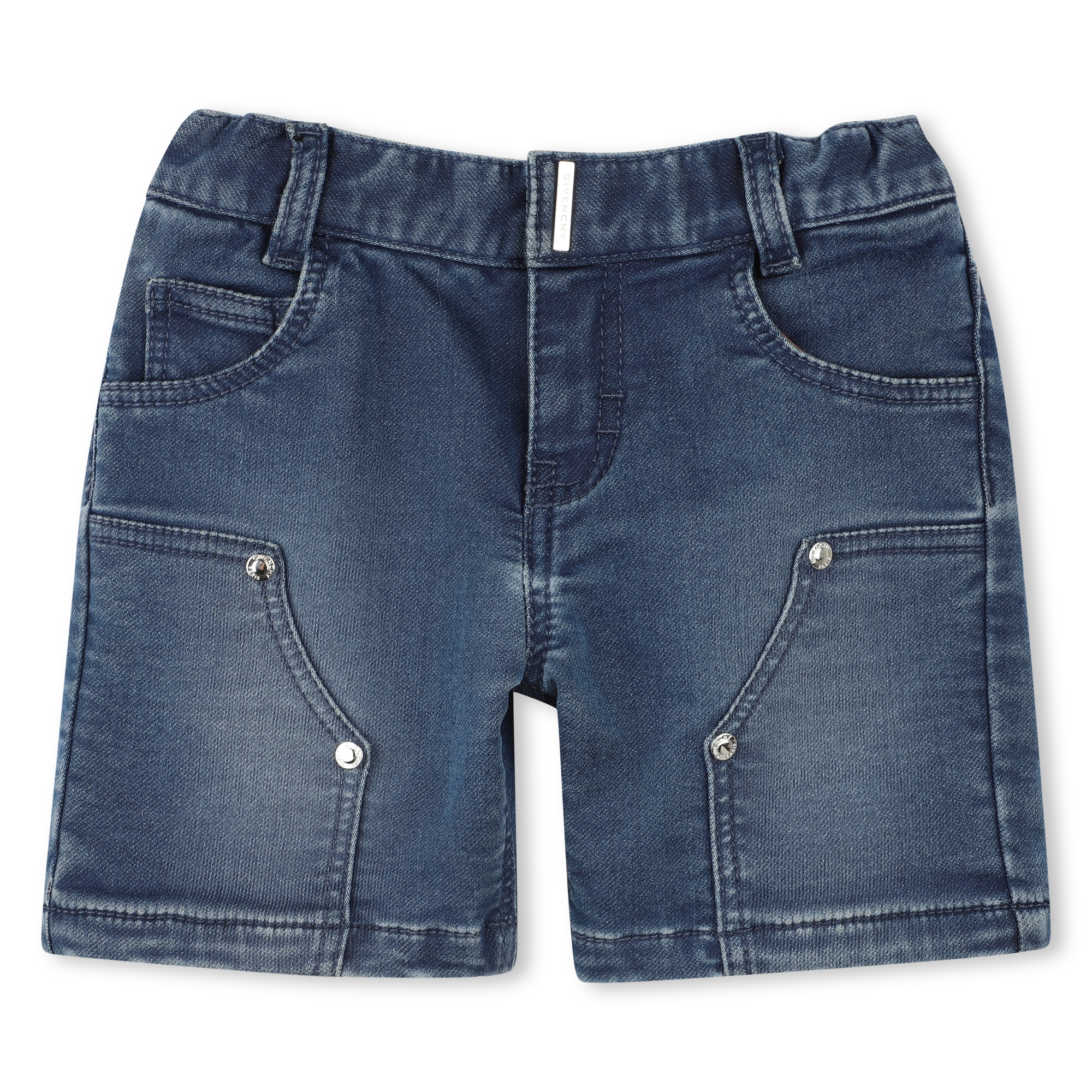 Fleece denim shorts GIVENCHY for BOY