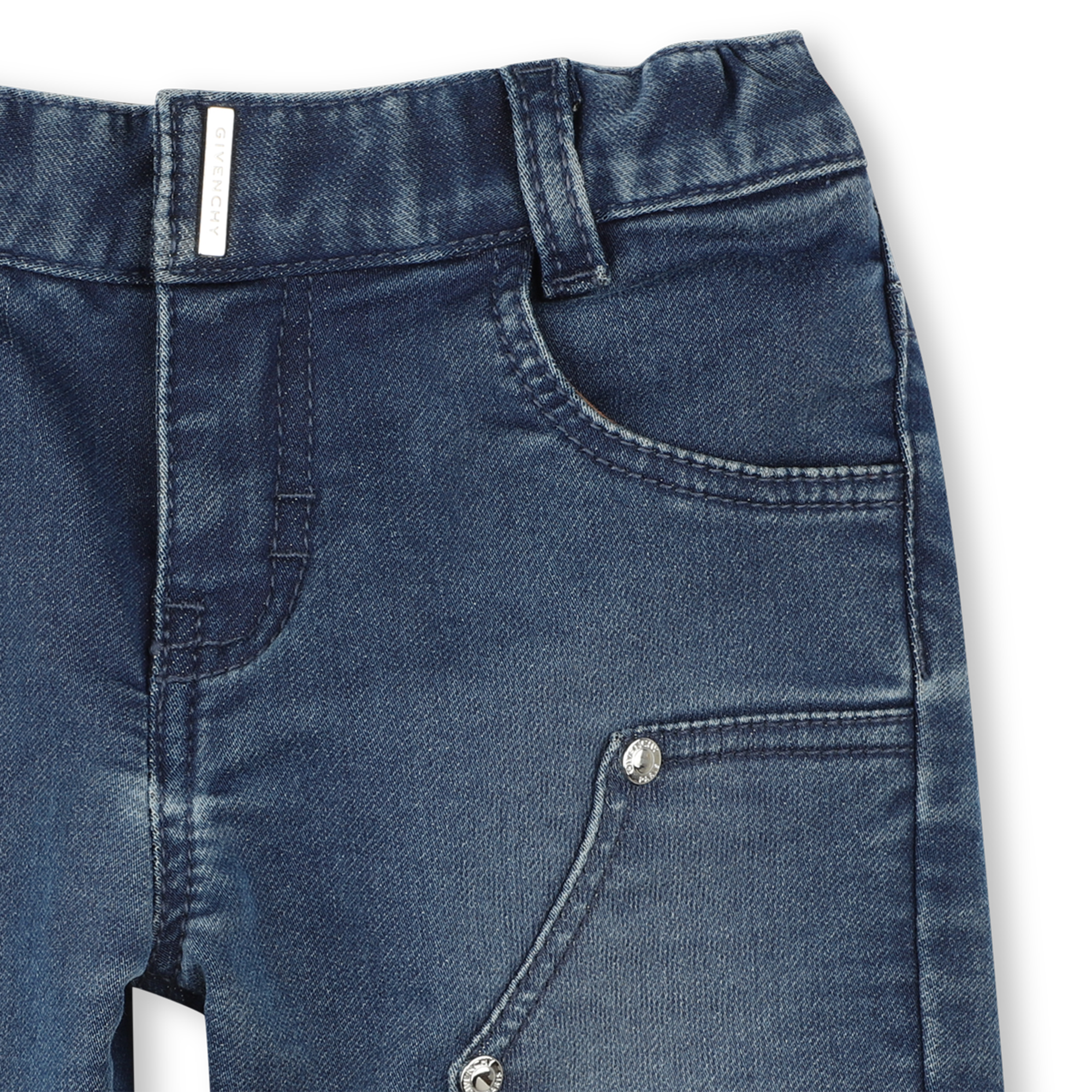 Short en jean molletonné GIVENCHY pour GARCON