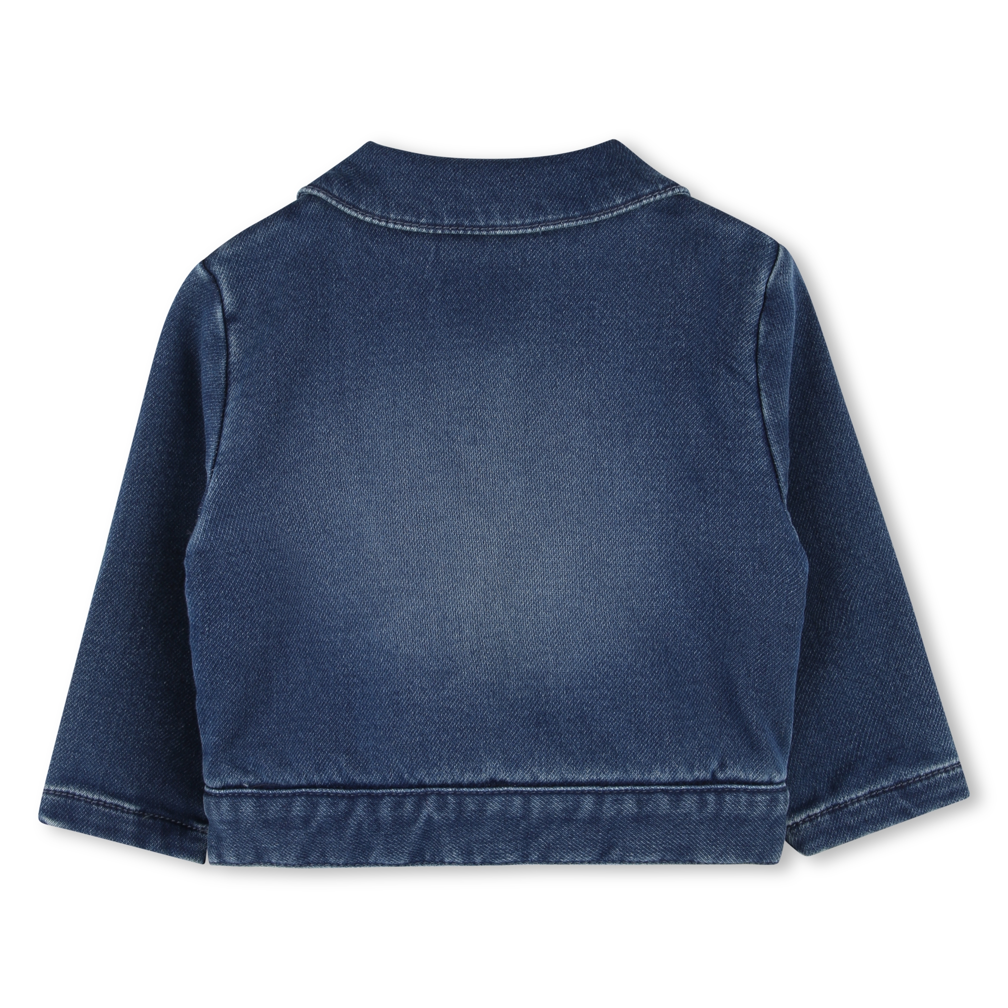 Buttoned fleece denim jacket GIVENCHY for GIRL