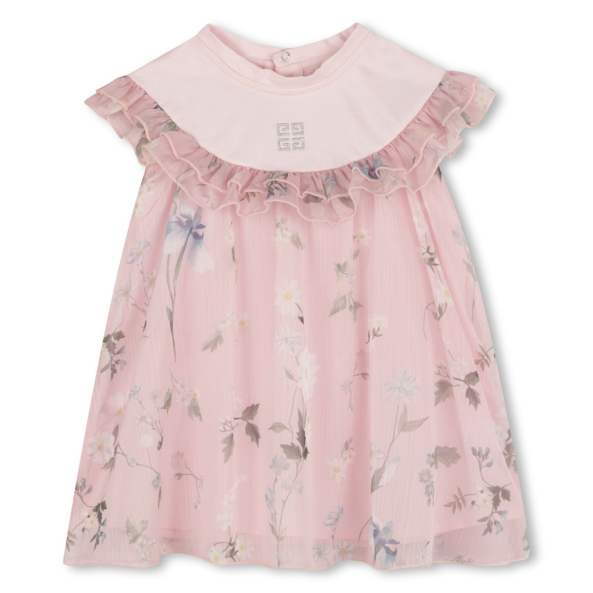 Robe bi-matière à pressions GIVENCHY pour FILLE