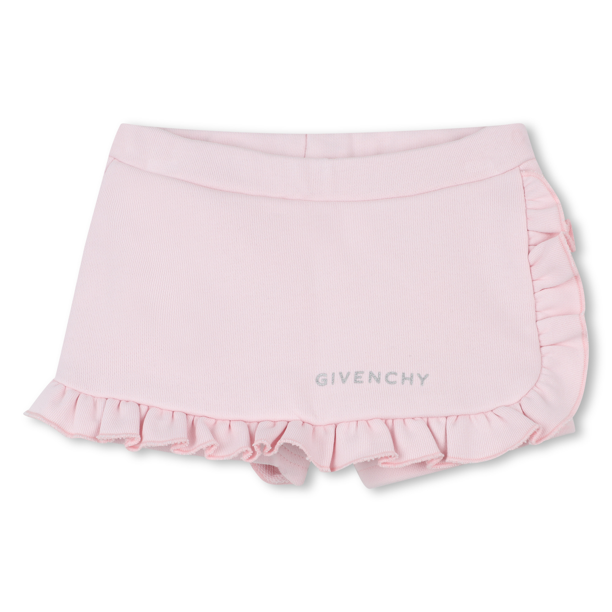 Frilled fleece shorts GIVENCHY for GIRL