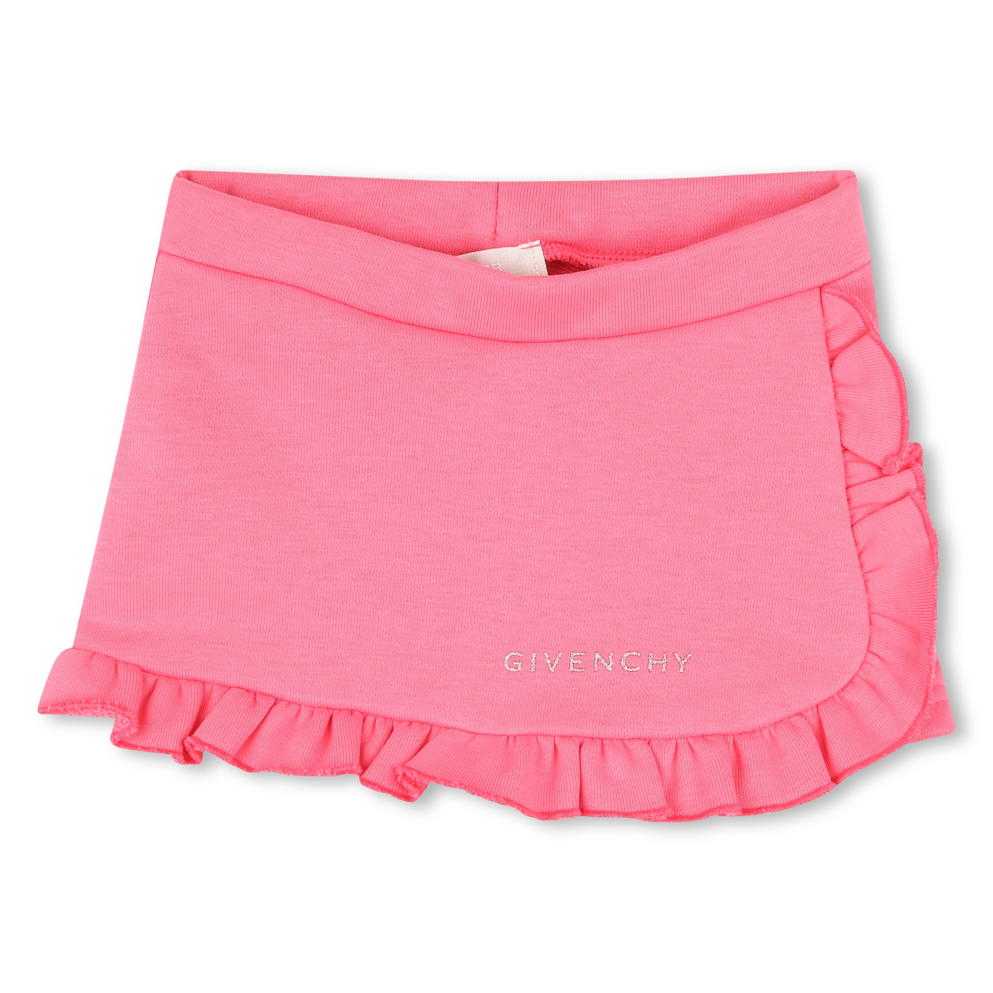 Short en molleton à volant GIVENCHY pour FILLE