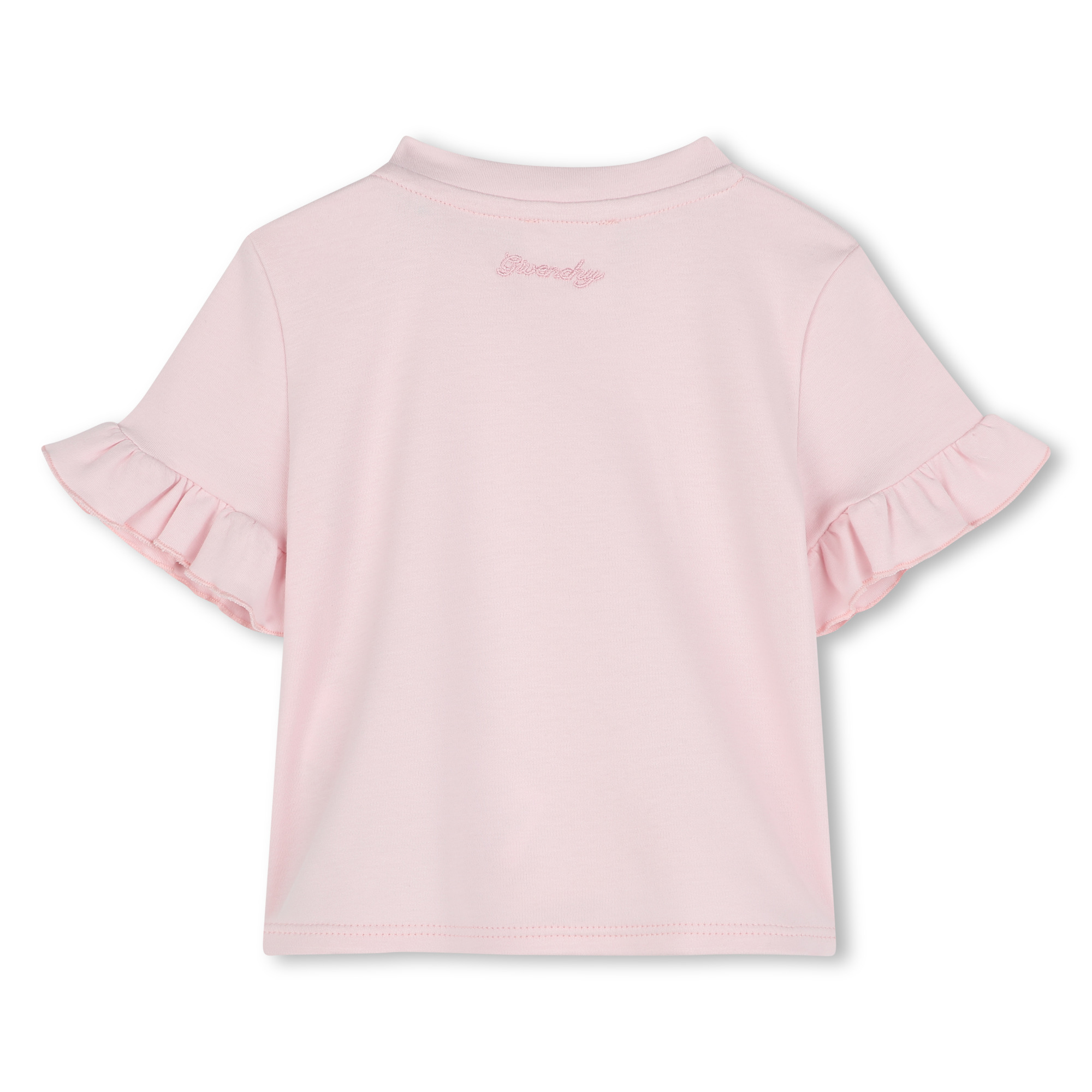 Frilled sleeve T-shirt GIVENCHY for GIRL