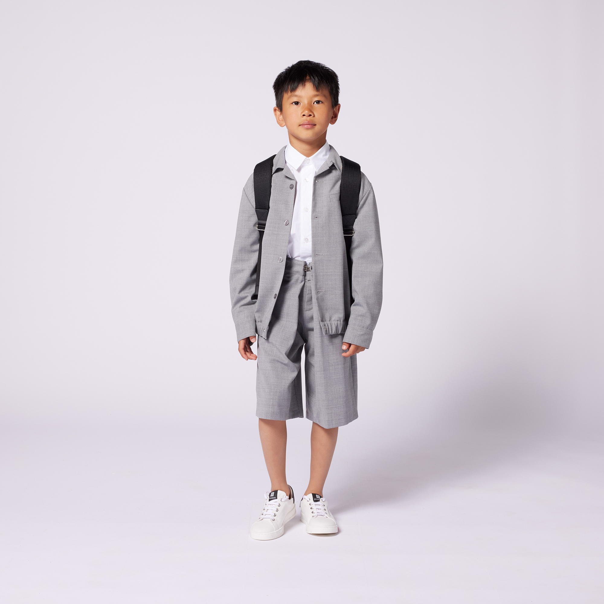 Block-colour poplin shirt GIVENCHY for BOY