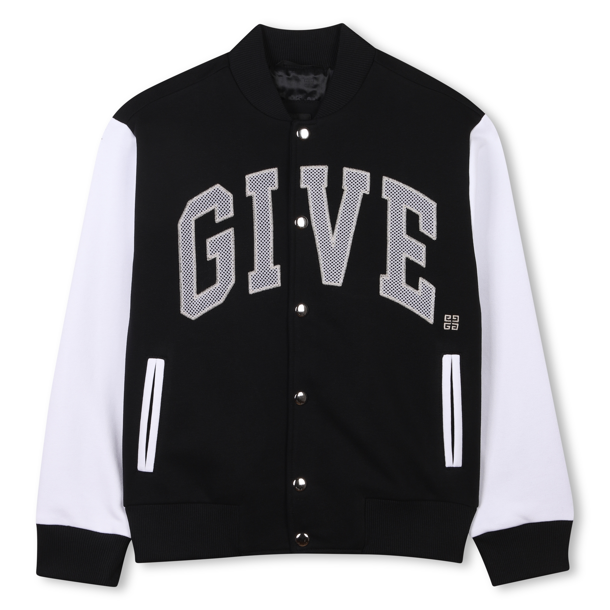 Two-tone fleece sweatshirt GIVENCHY for BOY