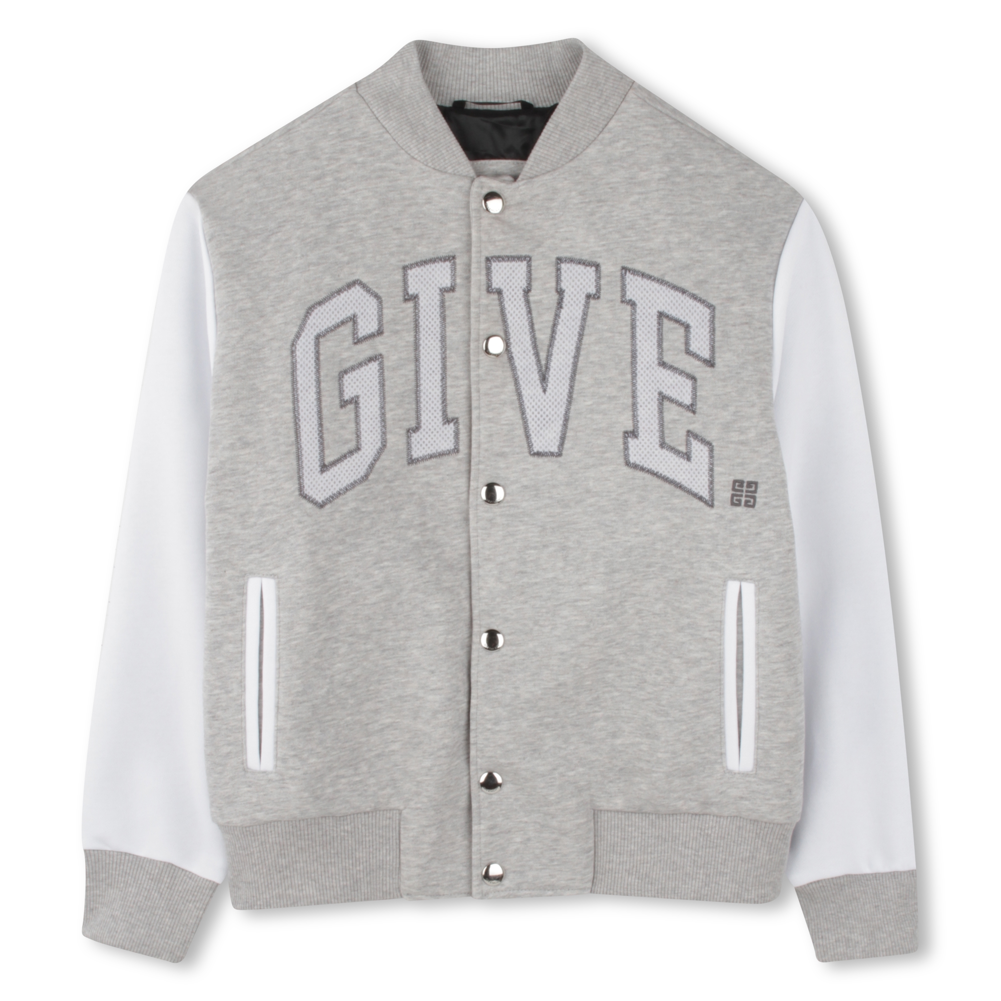 Sweat-shirt molleton bicolore GIVENCHY pour GARCON