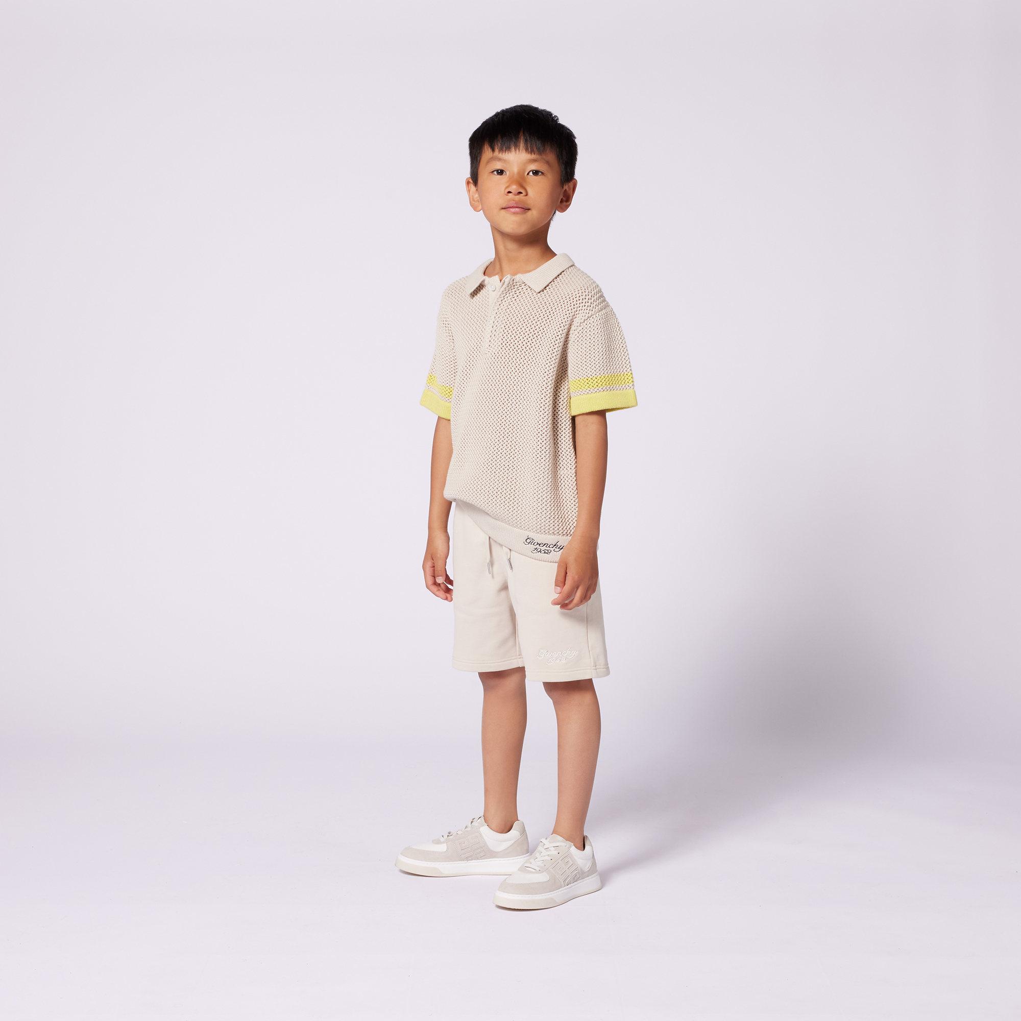 Embroidered fleece shorts GIVENCHY for BOY