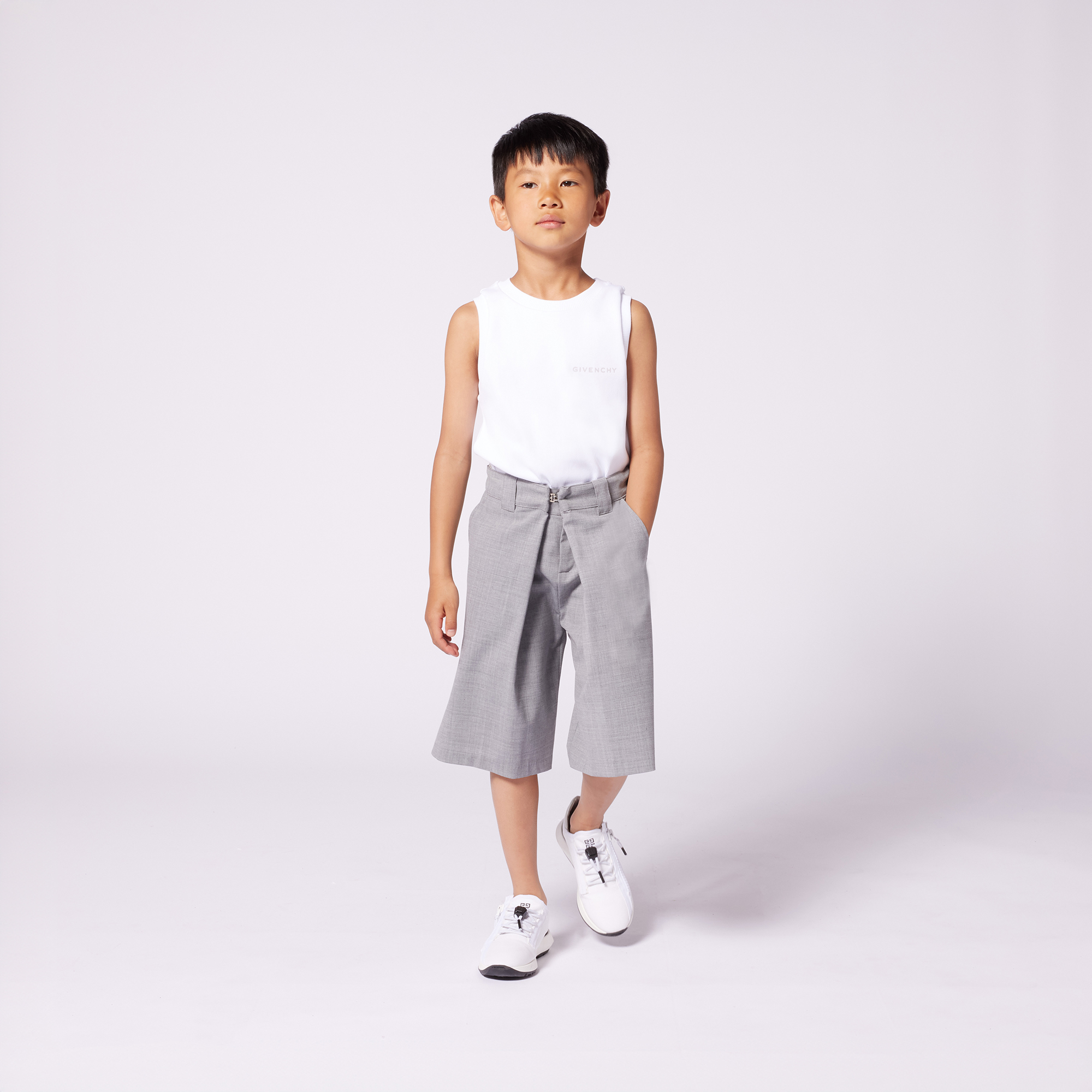 Cool wool Bermuda shorts GIVENCHY for BOY