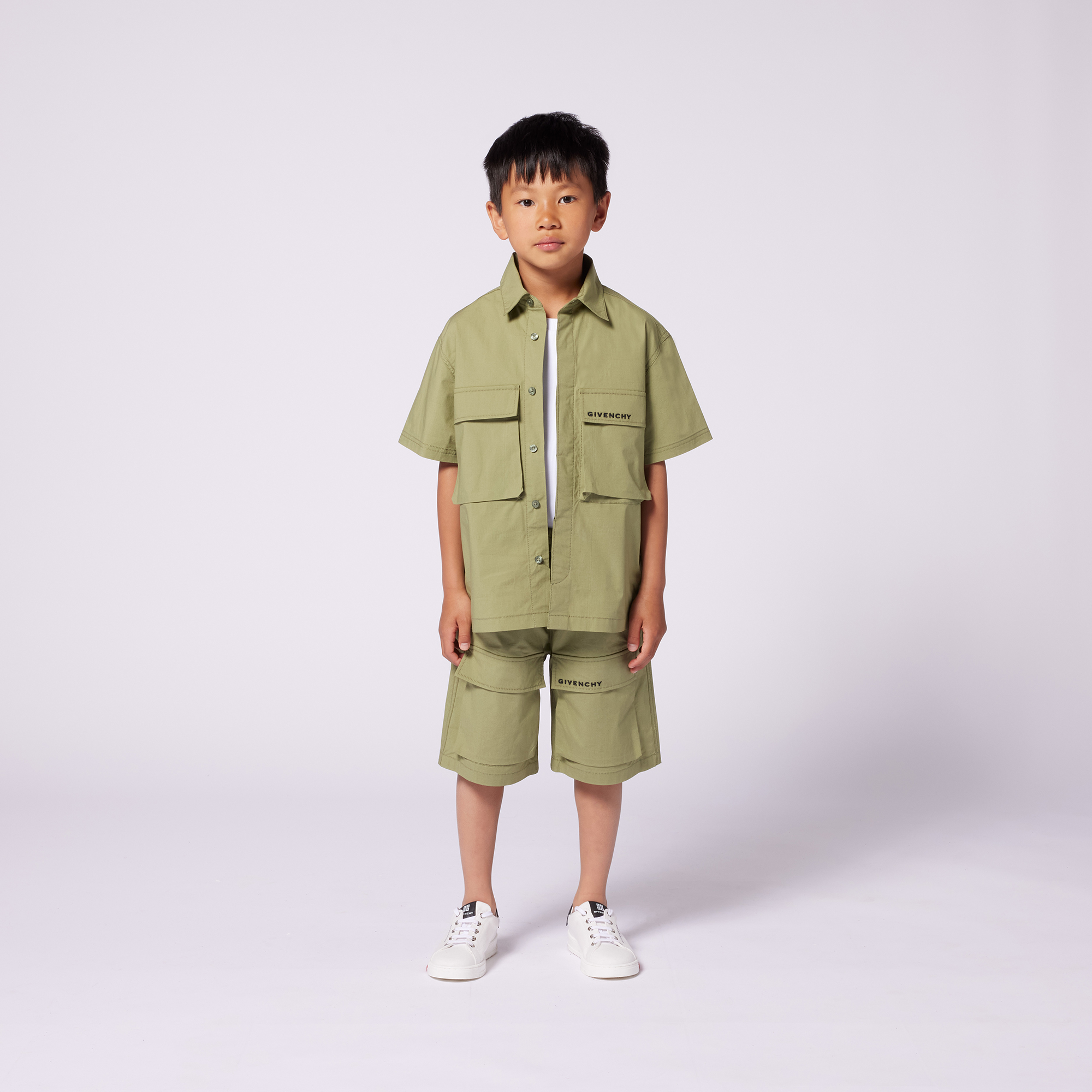 Multi-pocket Bermuda shorts GIVENCHY for BOY