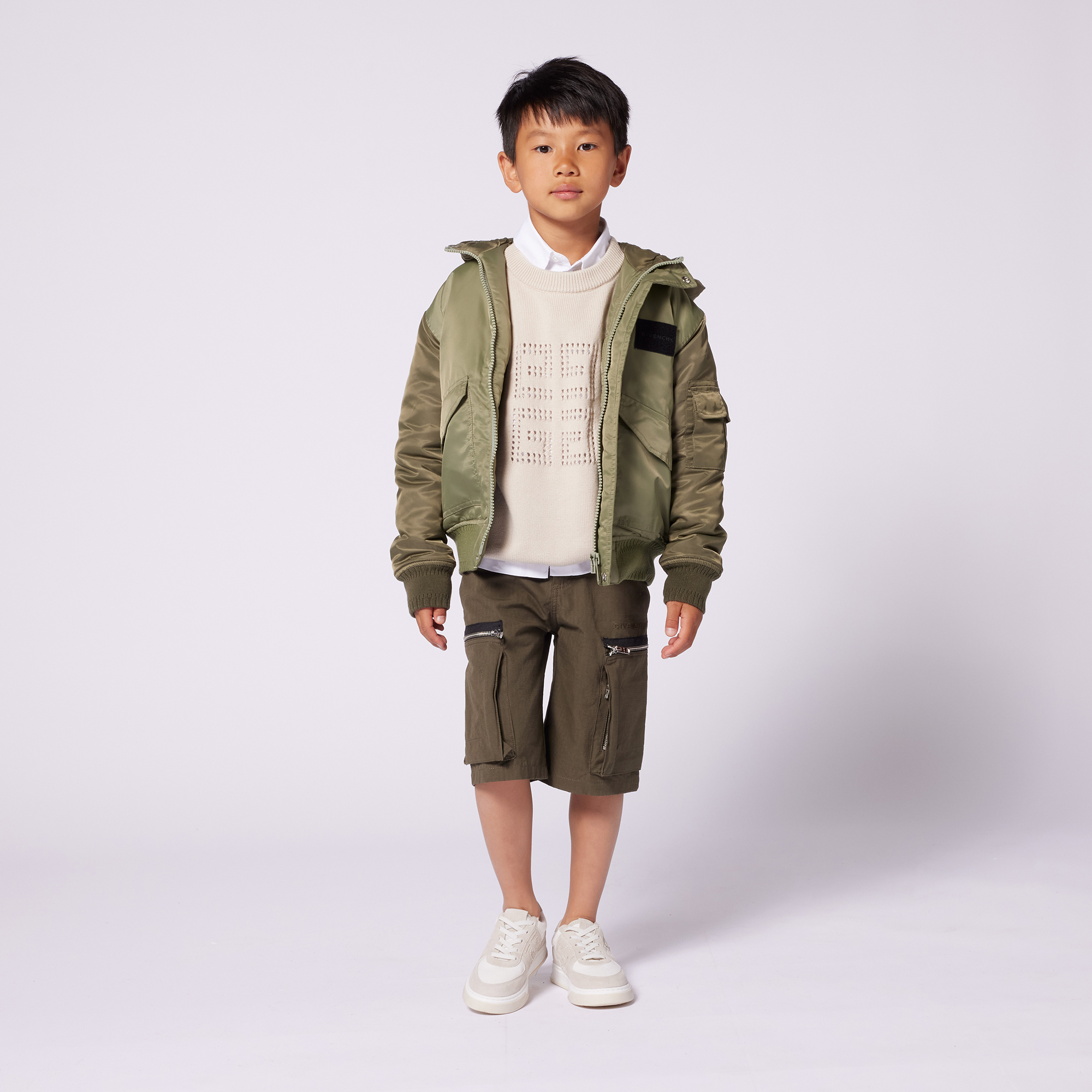 Cotton Bermuda shorts GIVENCHY for BOY