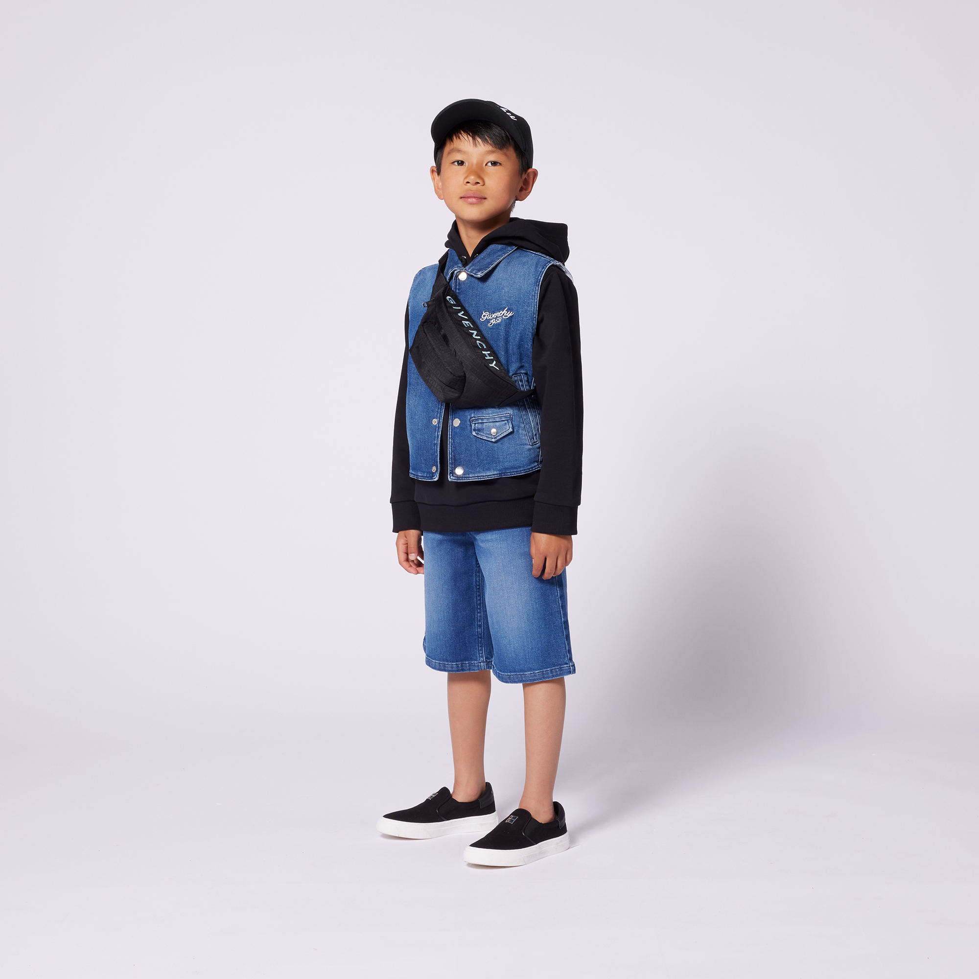 Denim Bermuda shorts GIVENCHY for BOY