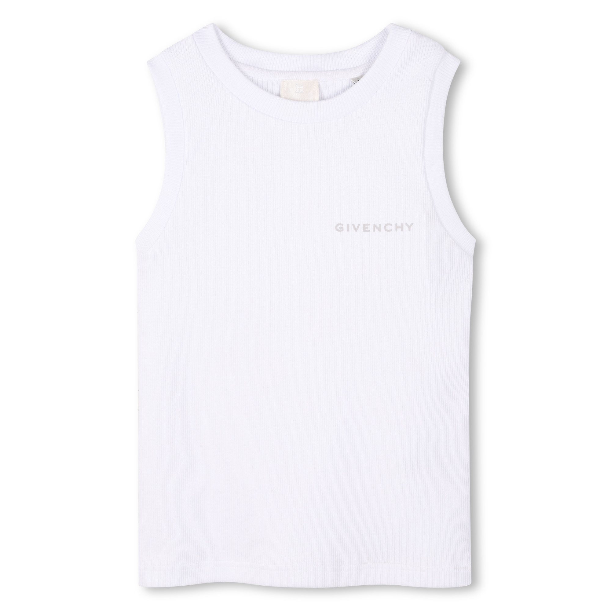 Geribde katoenen tanktop GIVENCHY Voor