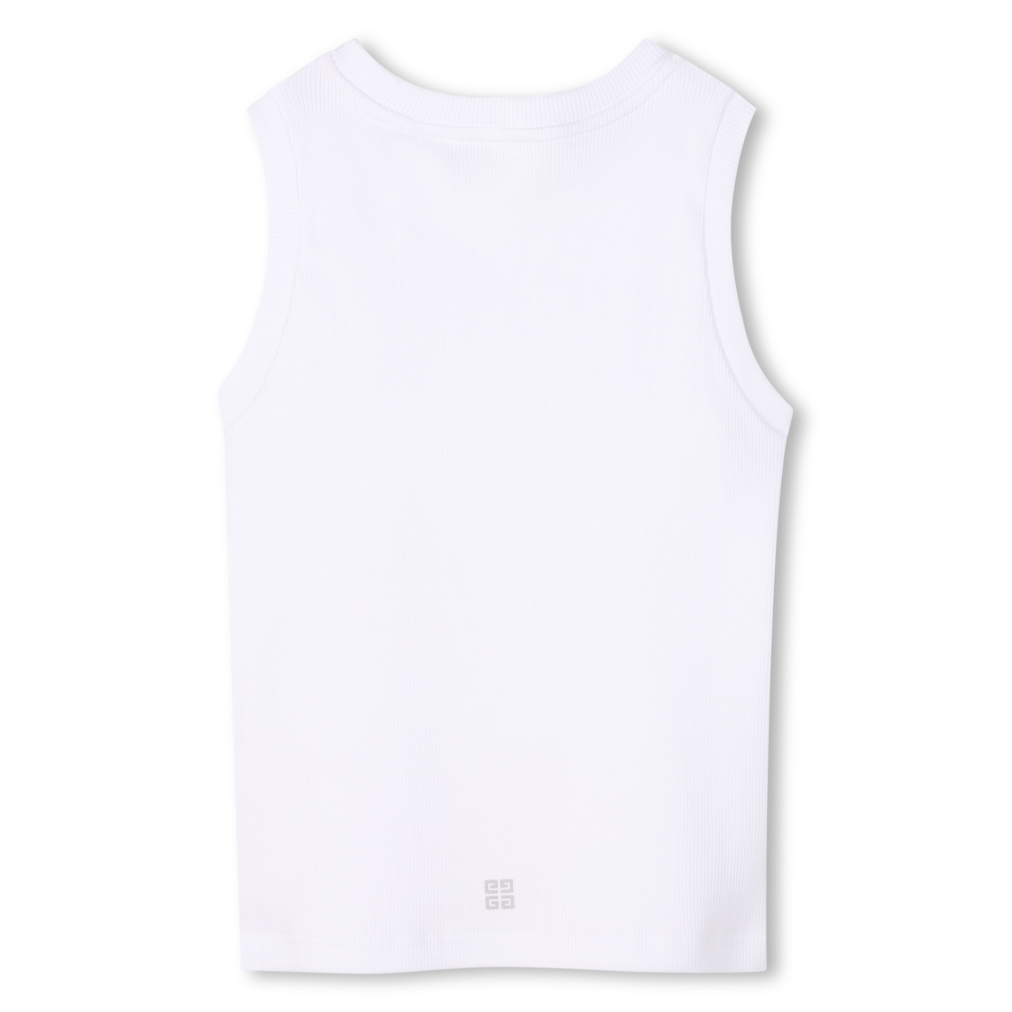 Geribde katoenen tanktop GIVENCHY Voor