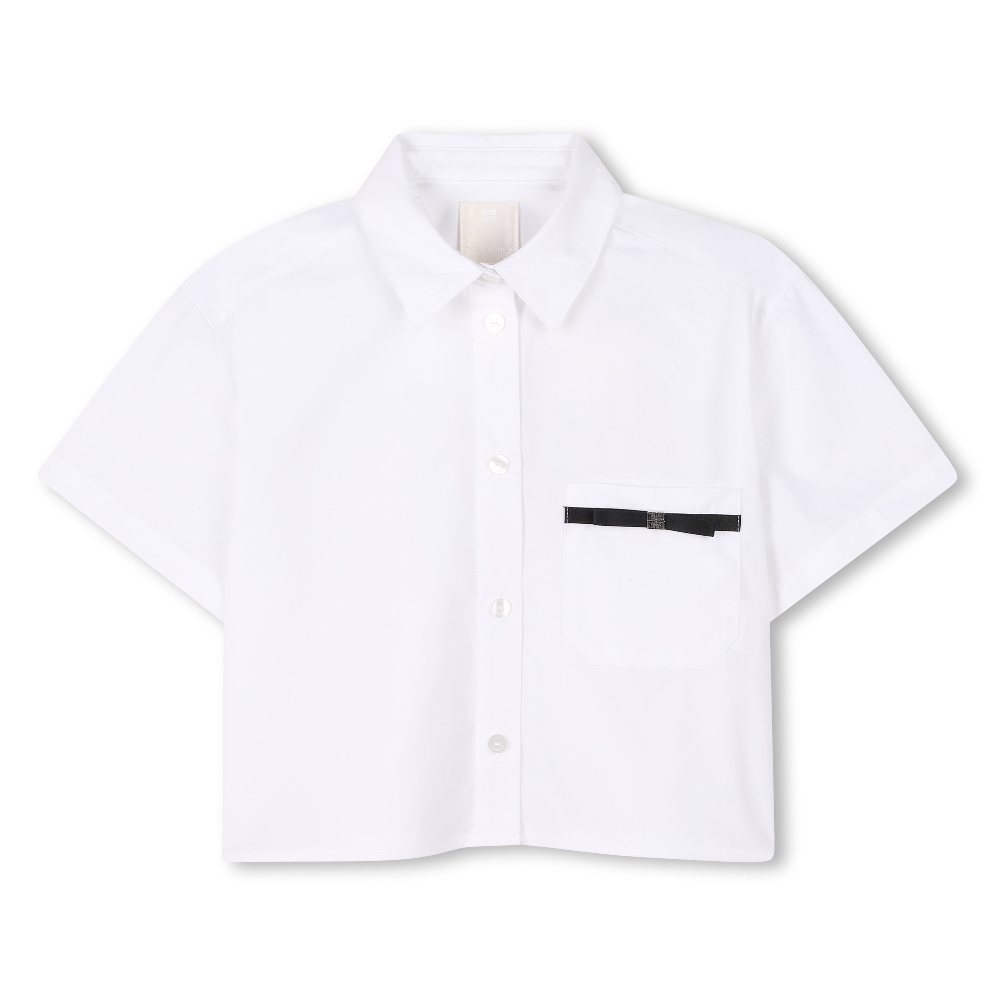 Chemise avec poche décorée GIVENCHY pour FILLE