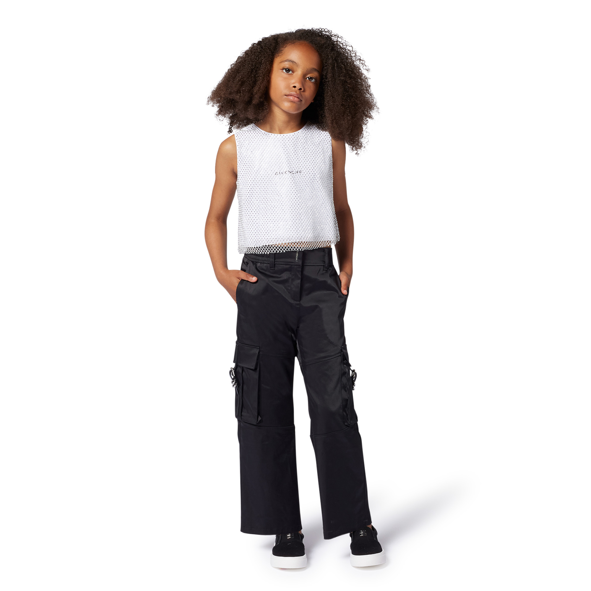 Fluid trousers with pockets GIVENCHY for GIRL