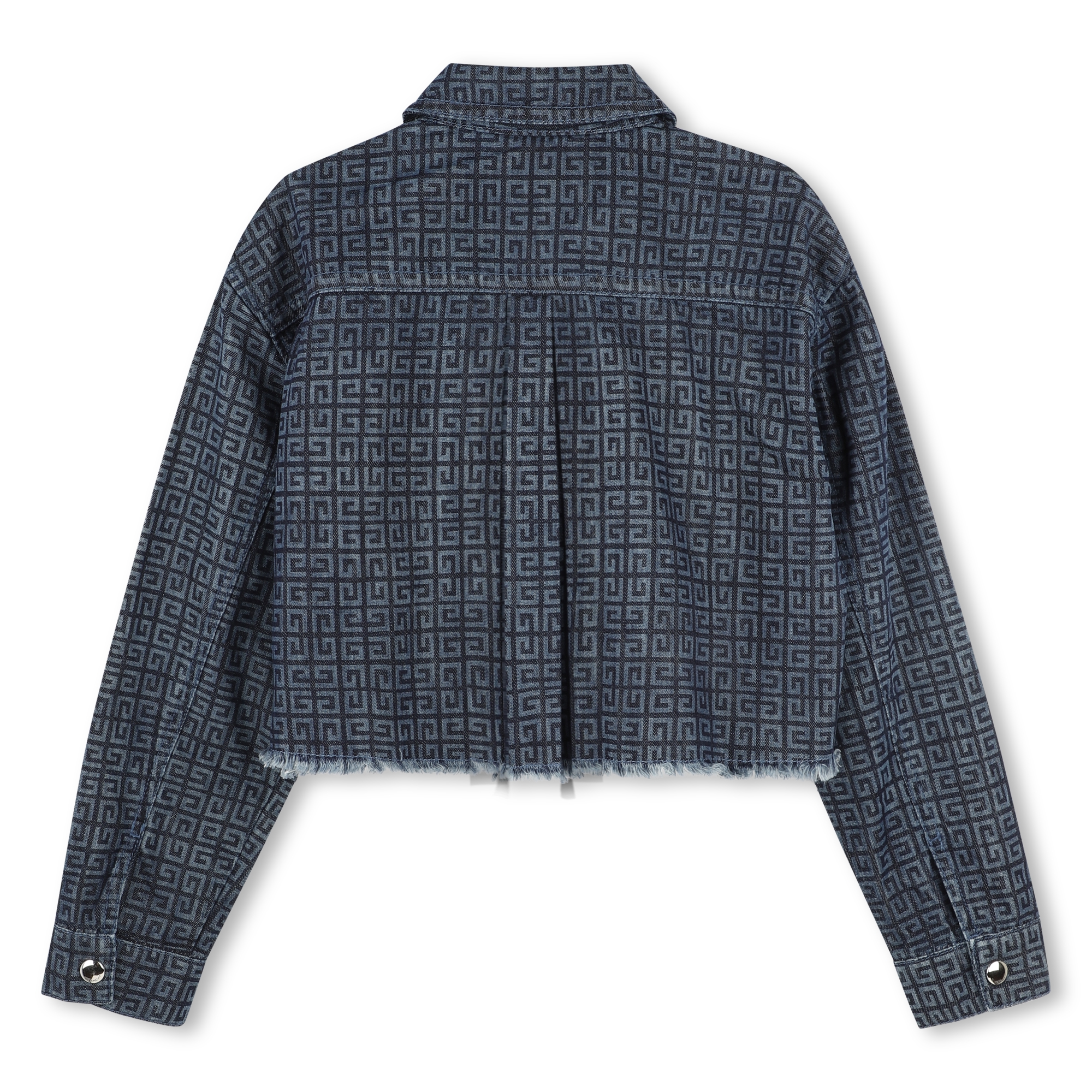 Veste en jean pressionnée GIVENCHY pour FILLE