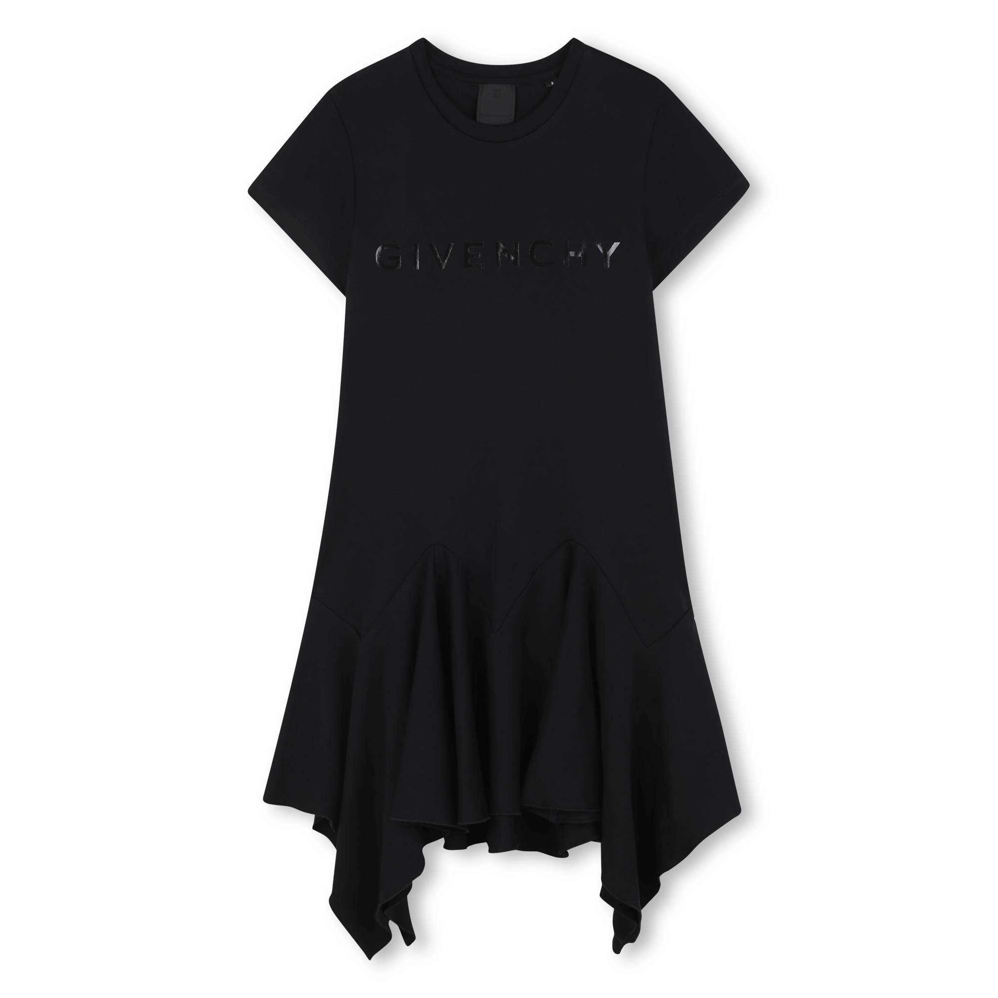 Dress with asymmetric frill GIVENCHY for GIRL