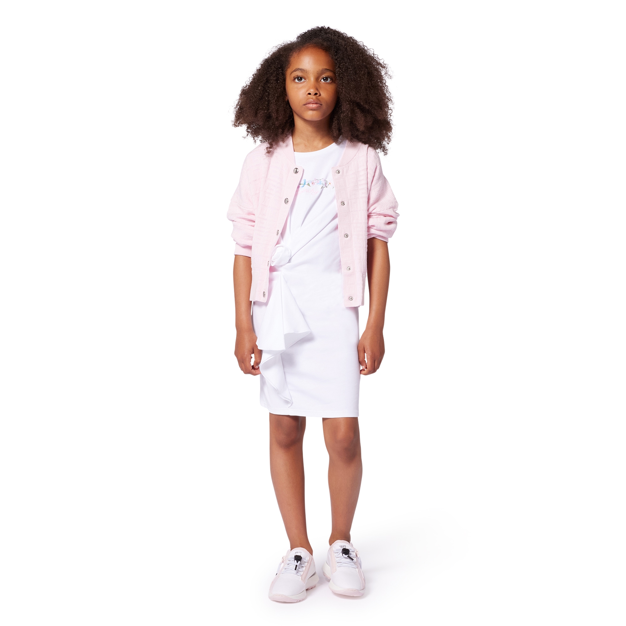 Robe avec volant effet fleur GIVENCHY pour FILLE