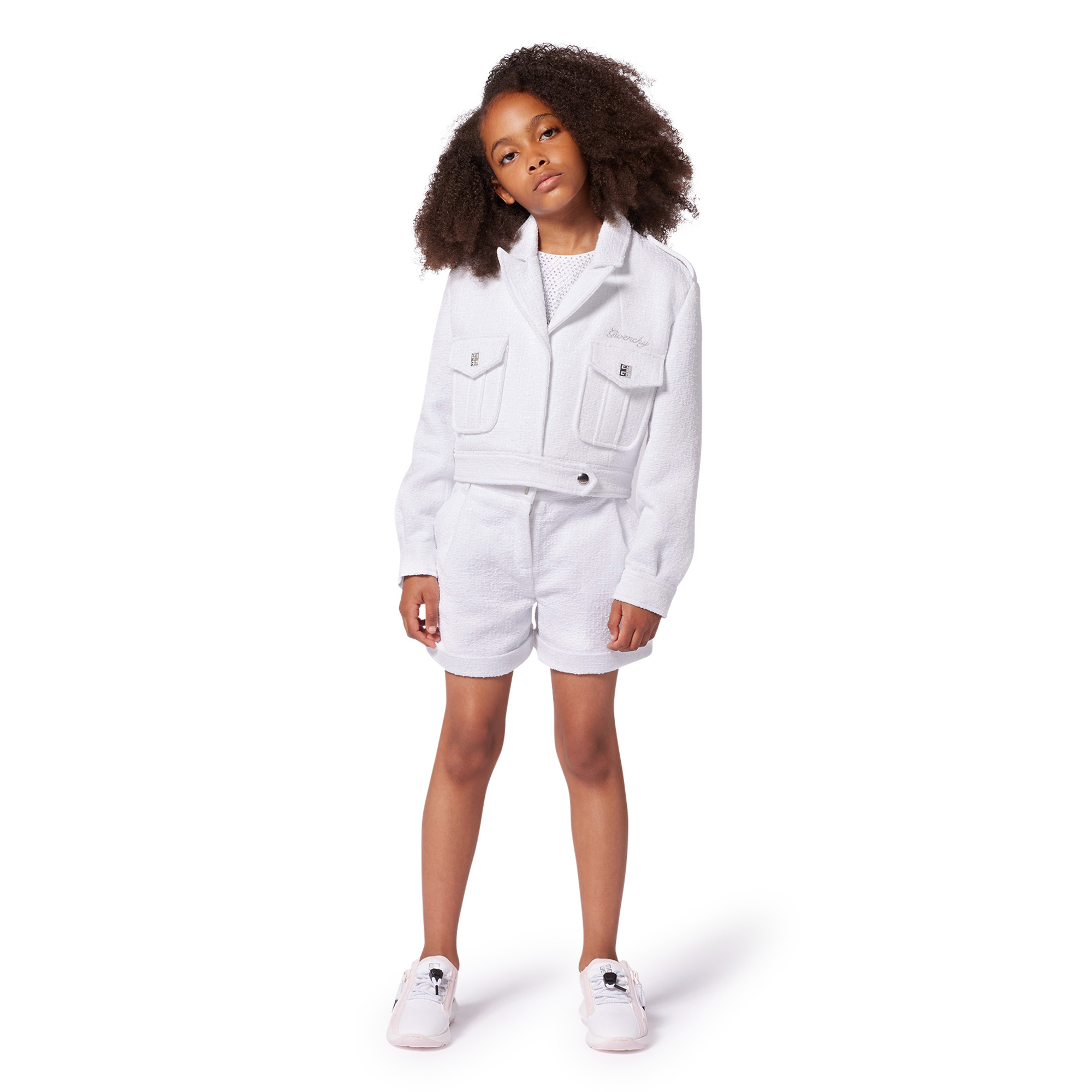 Short avec plaque en métal GIVENCHY pour FILLE