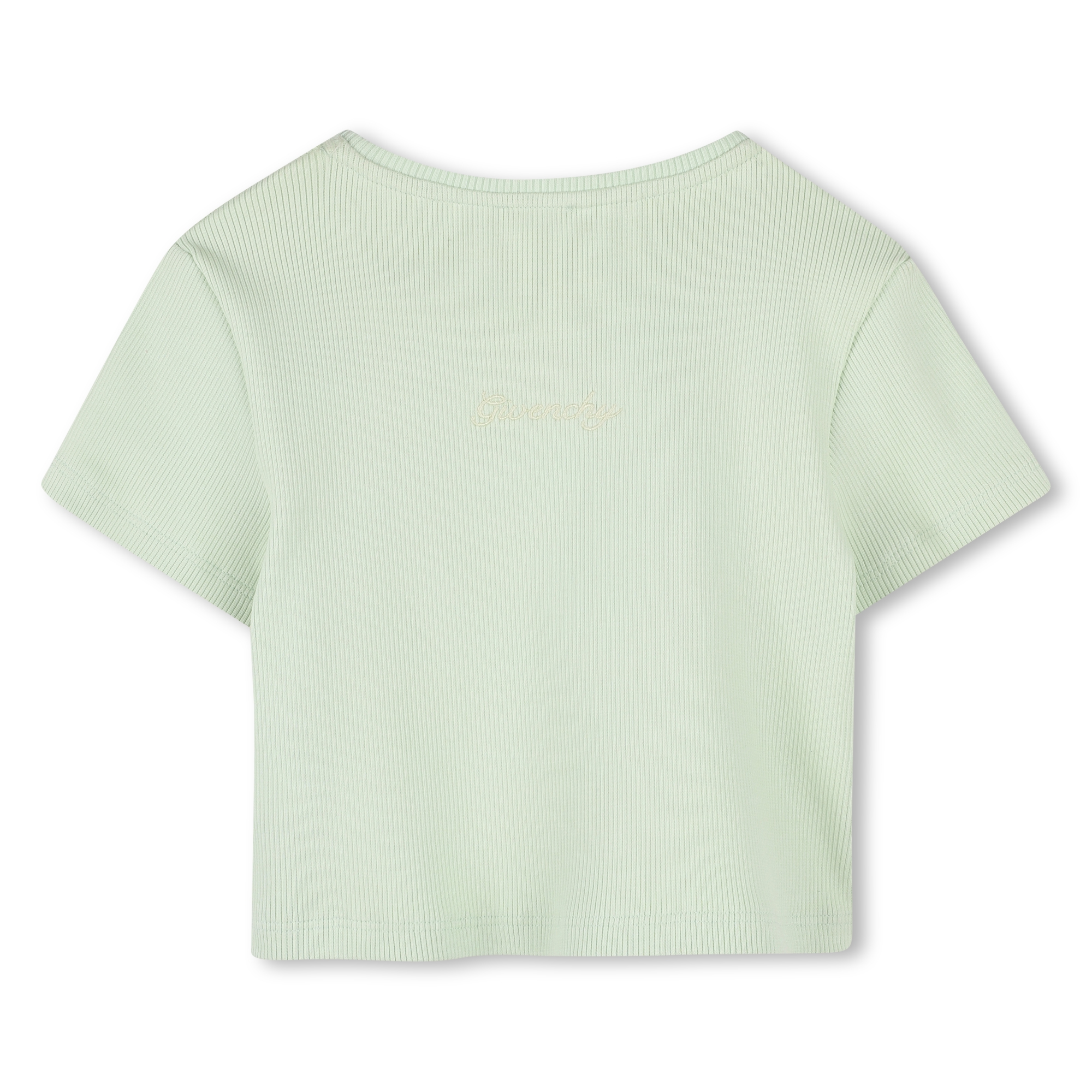 T-shirt uni avec broderie GIVENCHY pour FILLE