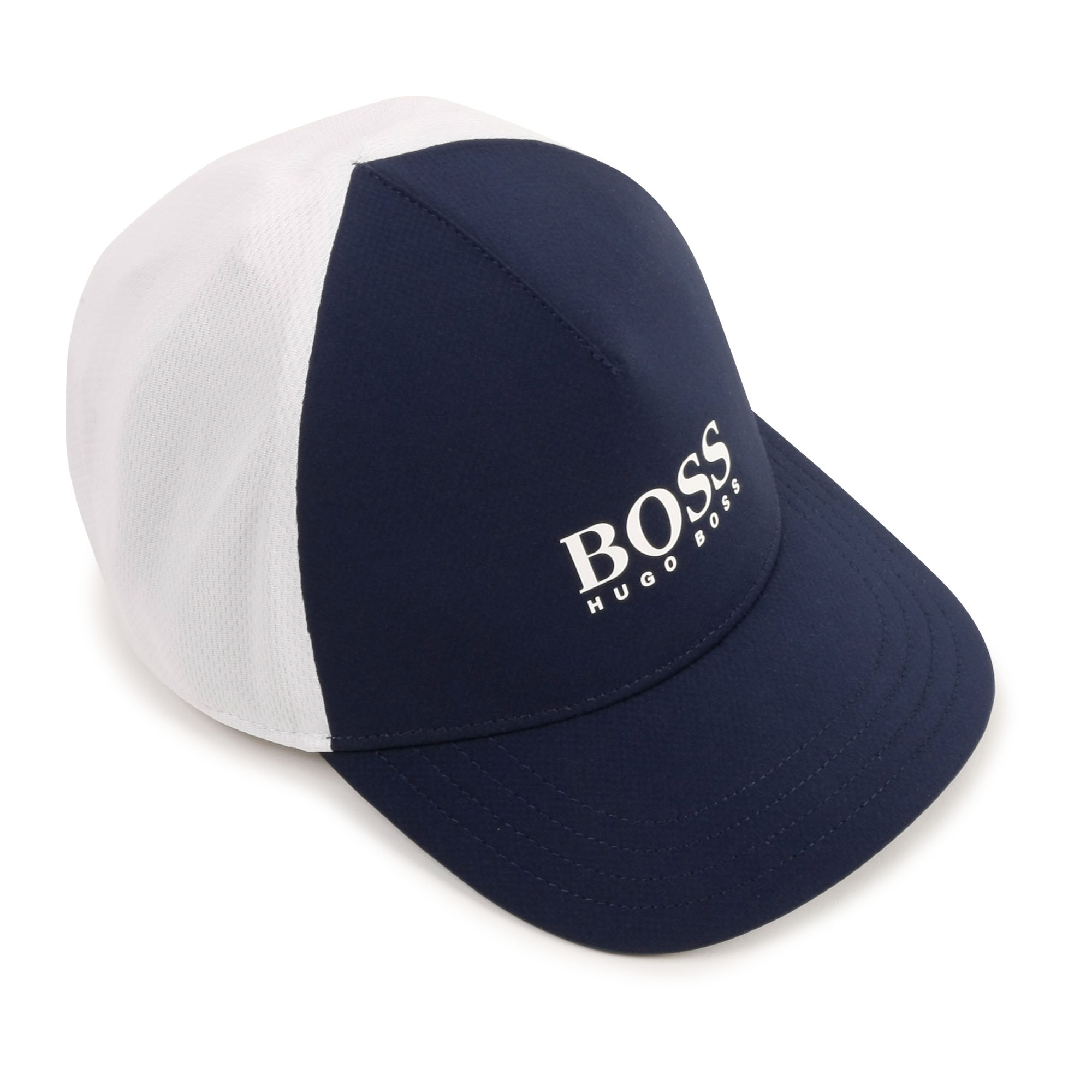 Cappellino bicolore con logo BOSS Per RAGAZZO
