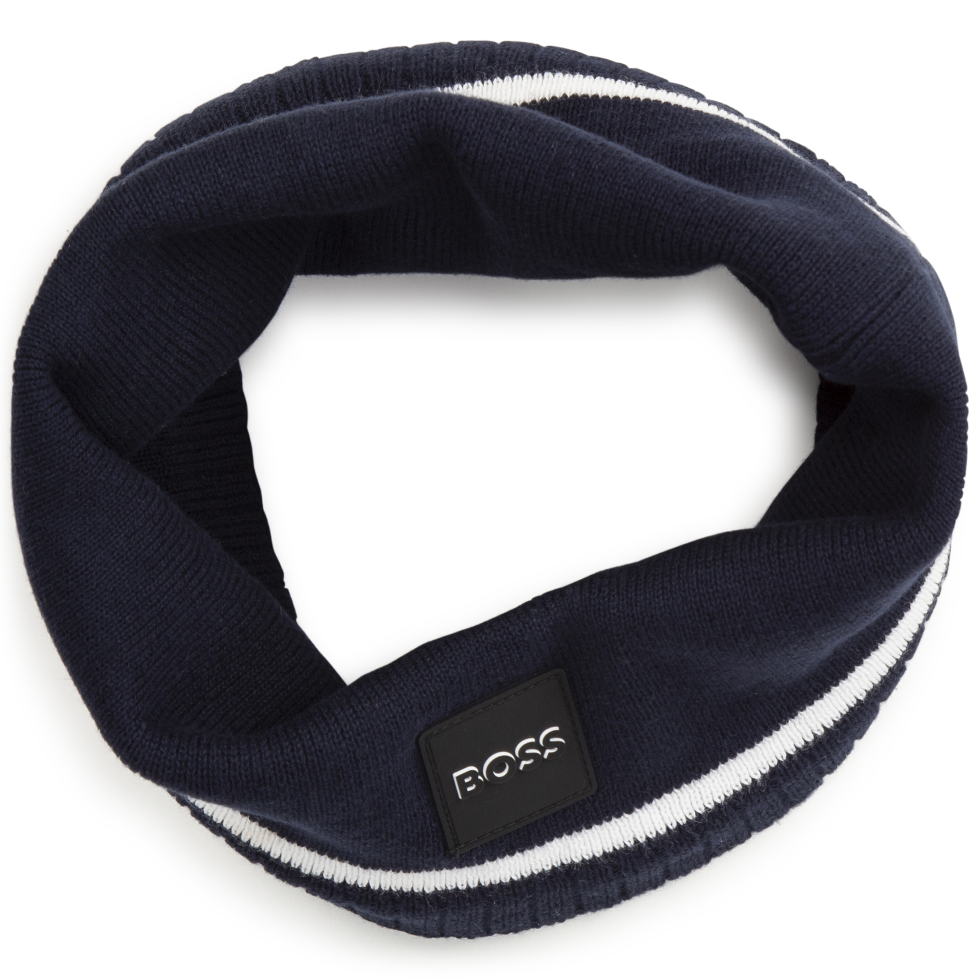 Lined cotton neck warmer BOSS for BOY