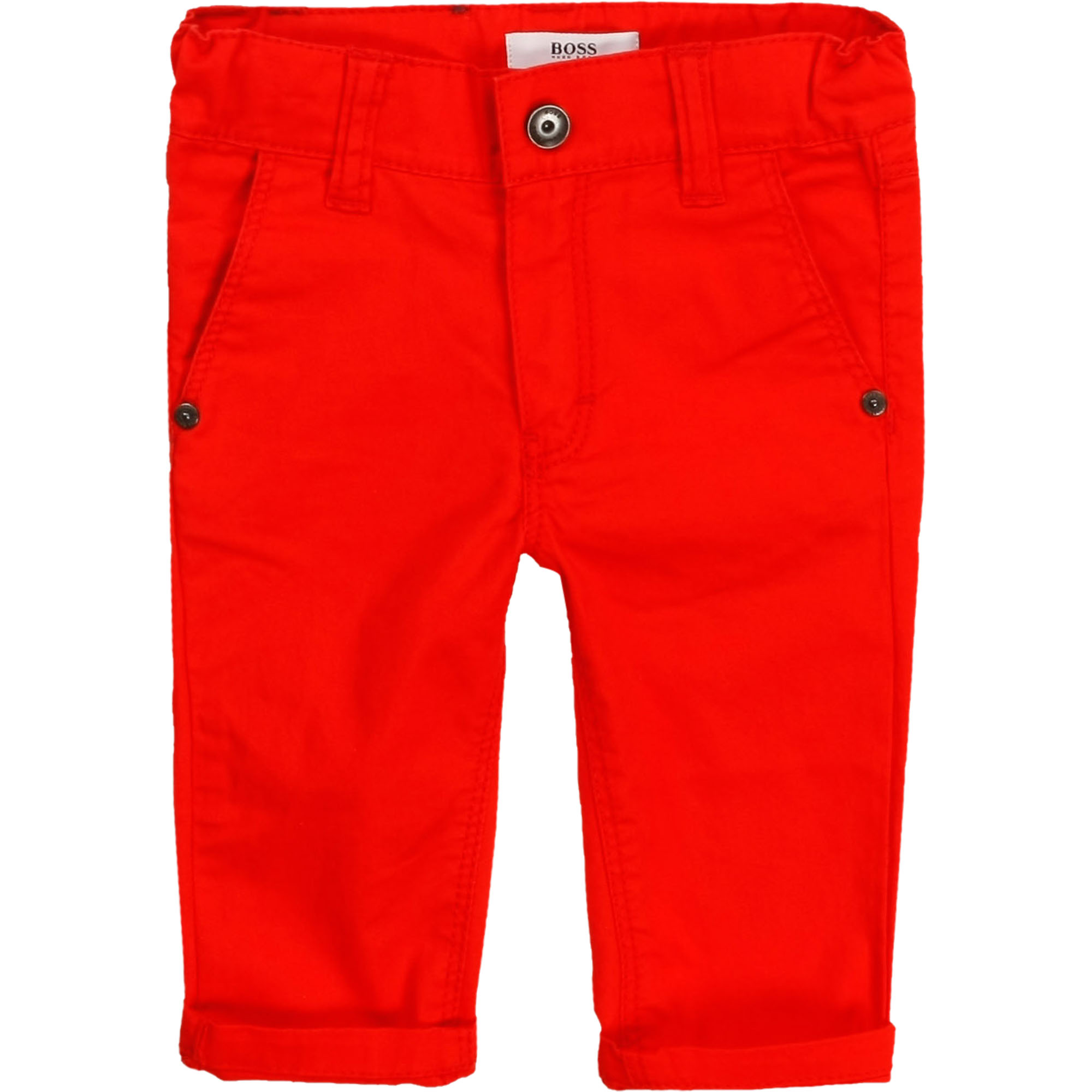 Cotton twill chinos BOSS for BOY
