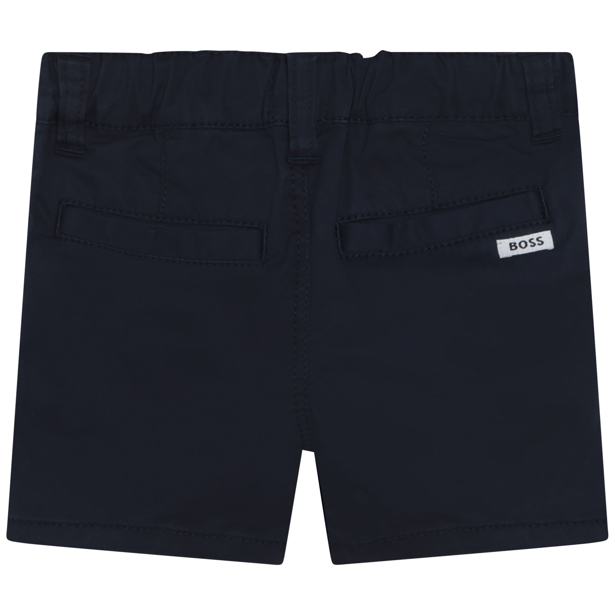 Bermuda shorts with logo label BOSS for BOY