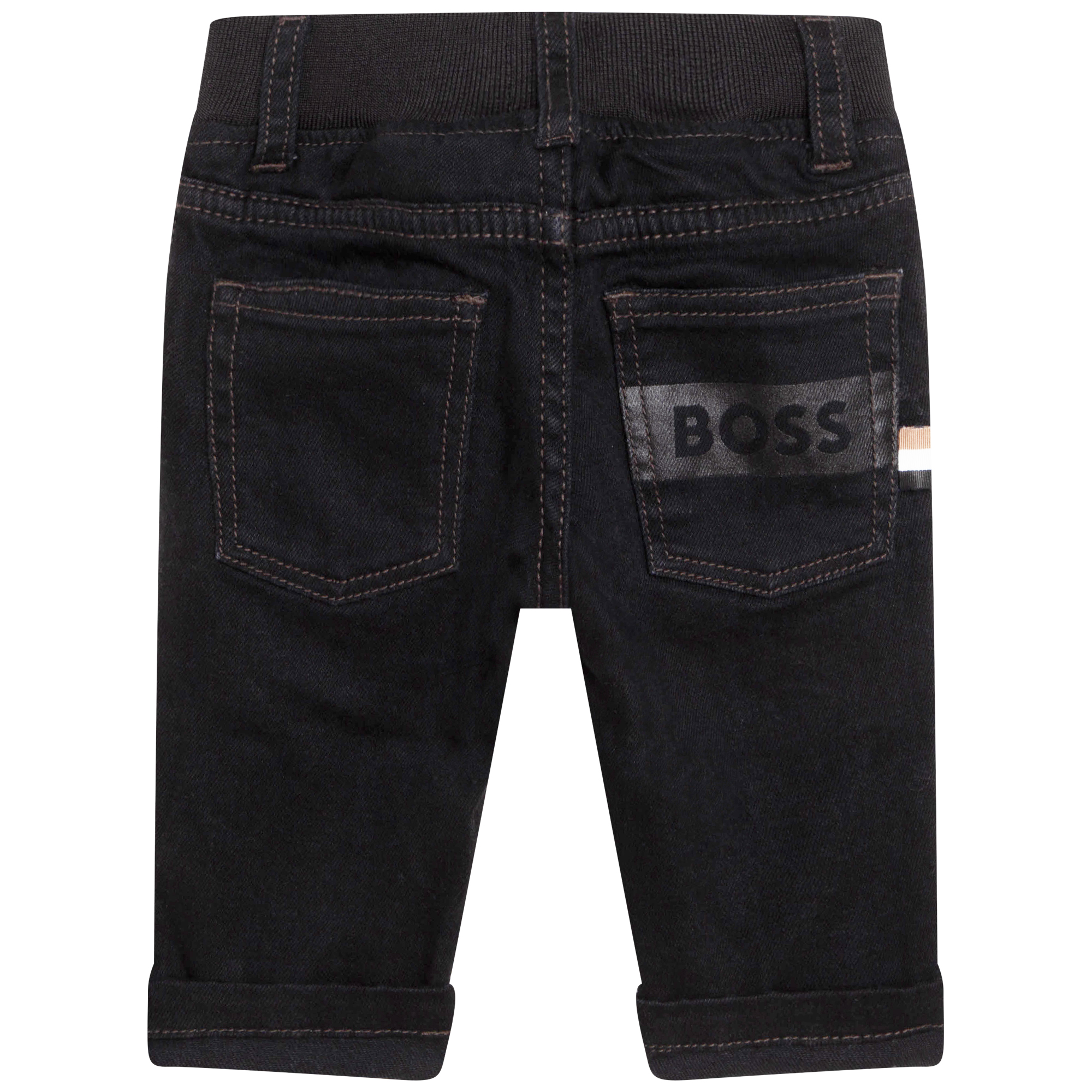 Jeans elasticizzati in cotone BOSS Per RAGAZZO