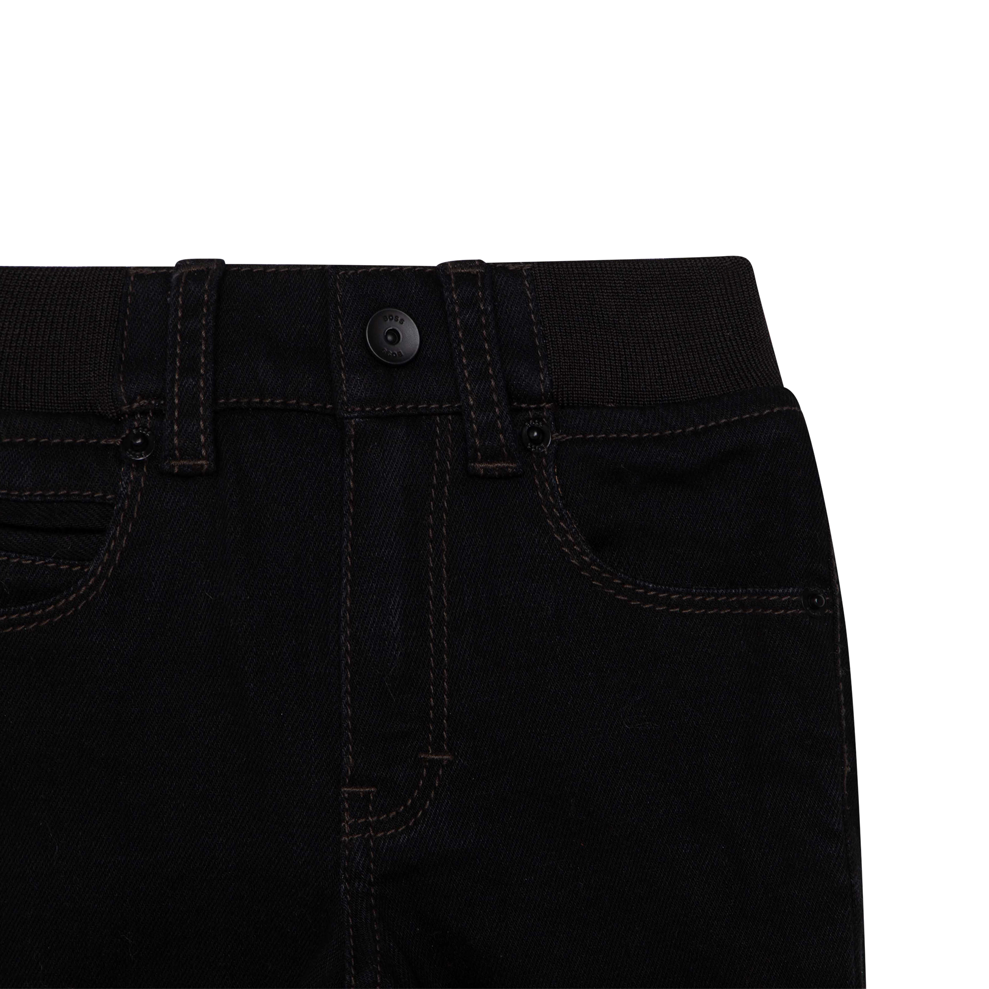 Jeans elasticizzati in cotone BOSS Per RAGAZZO