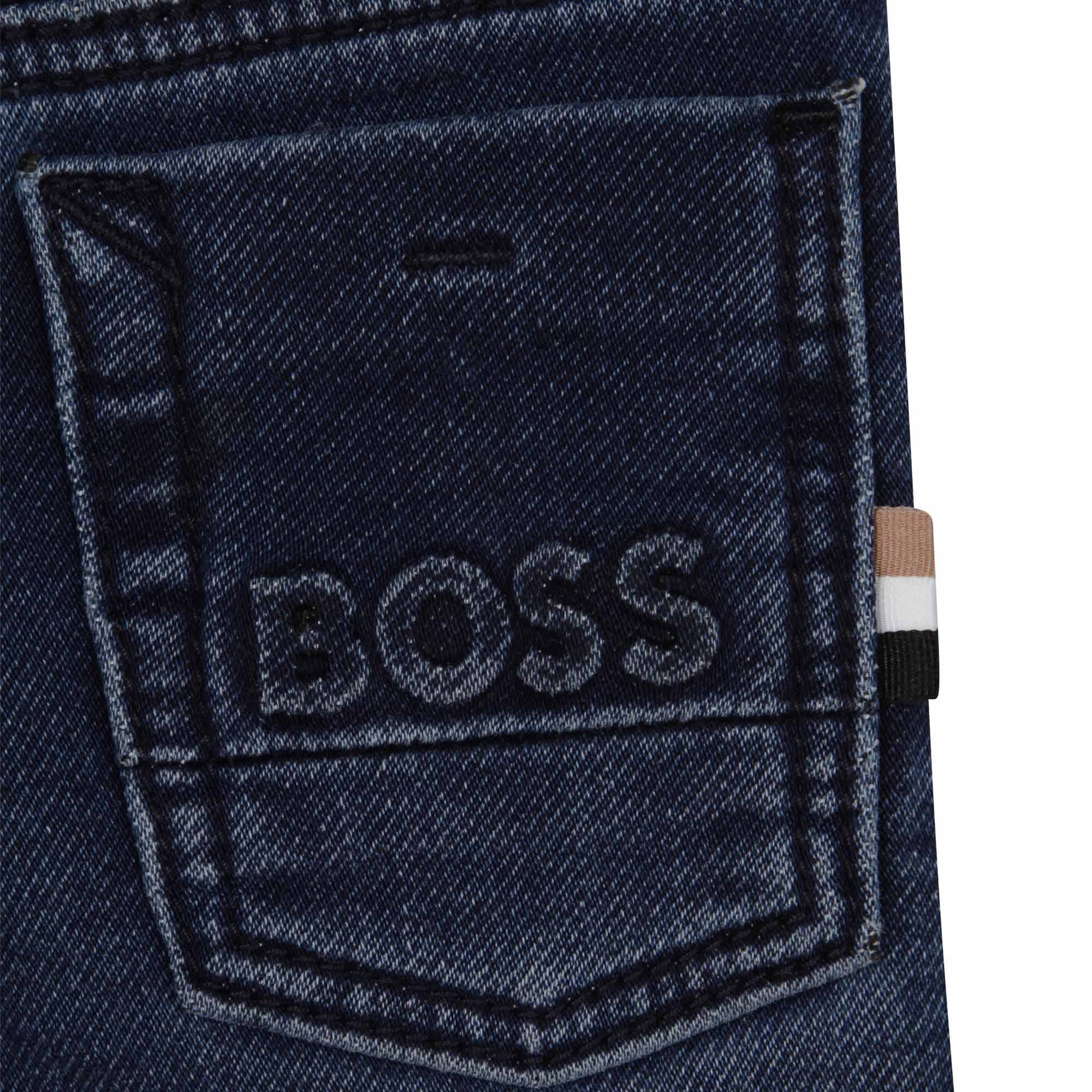 Roll-up 5-pocket jeans BOSS for BOY