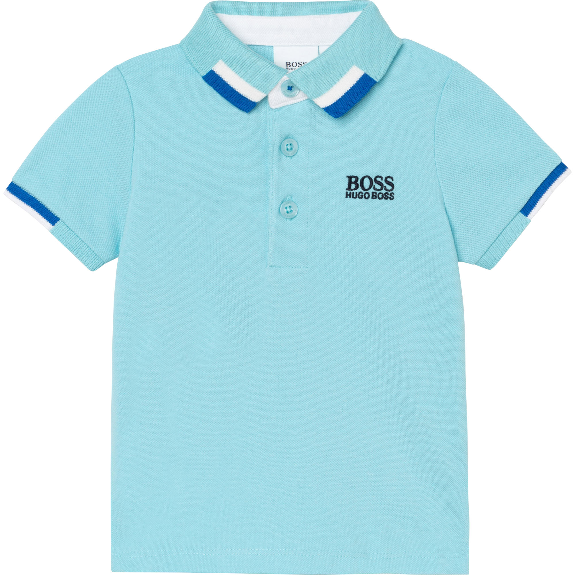 Short-sleeved polo shirt BOSS for BOY