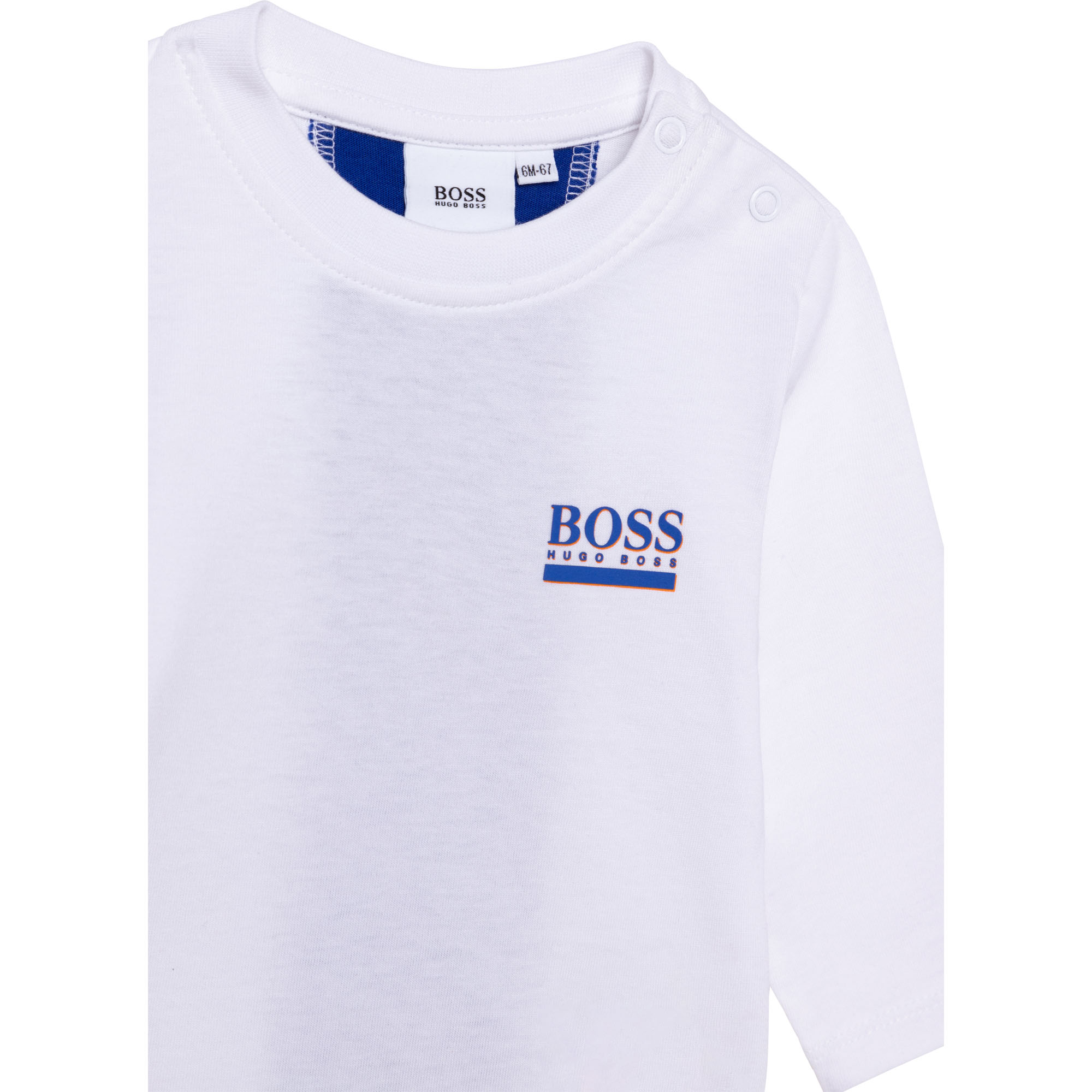 Long-sleeved jersey T-shirt BOSS for BOY