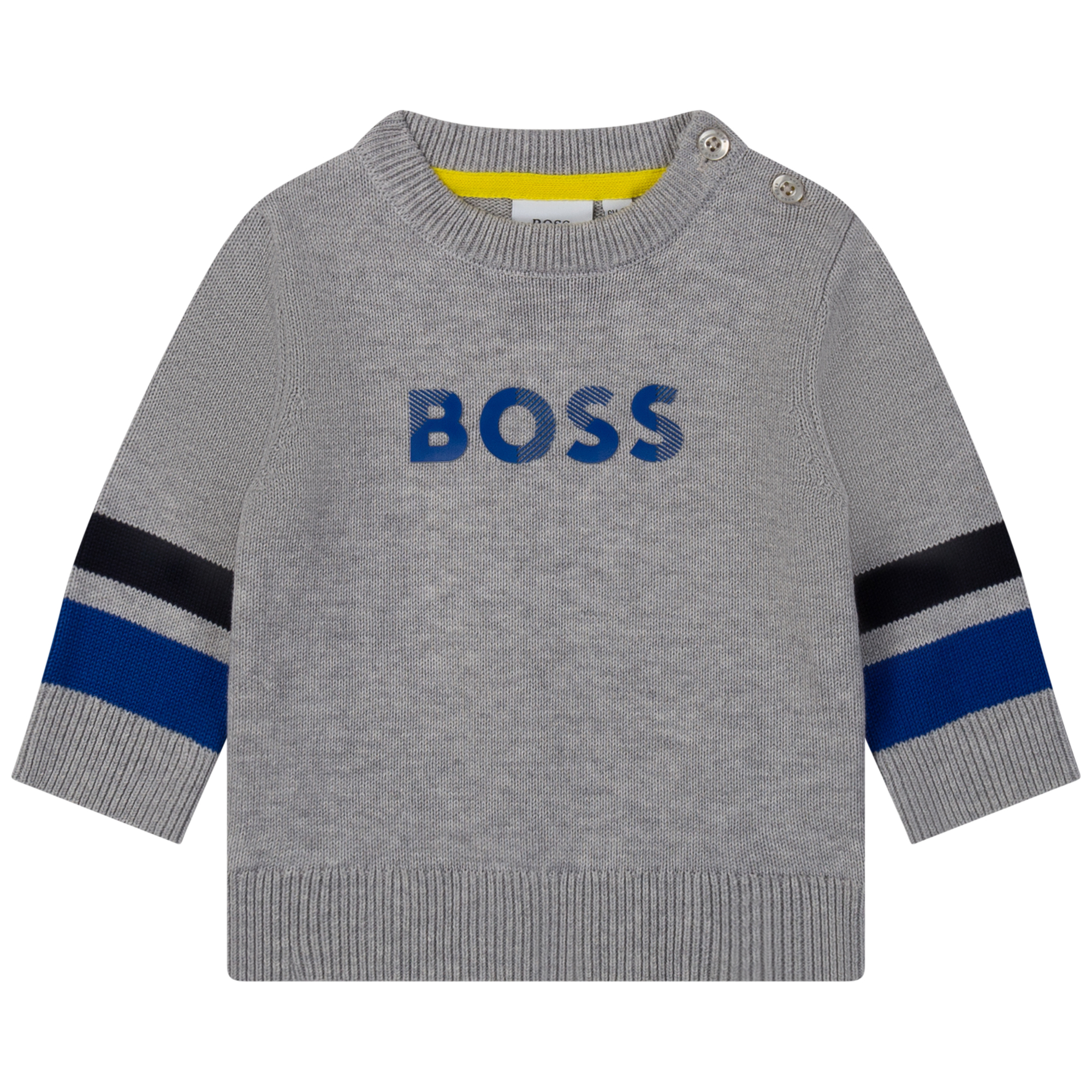 Striped knitted jumper BOSS for BOY