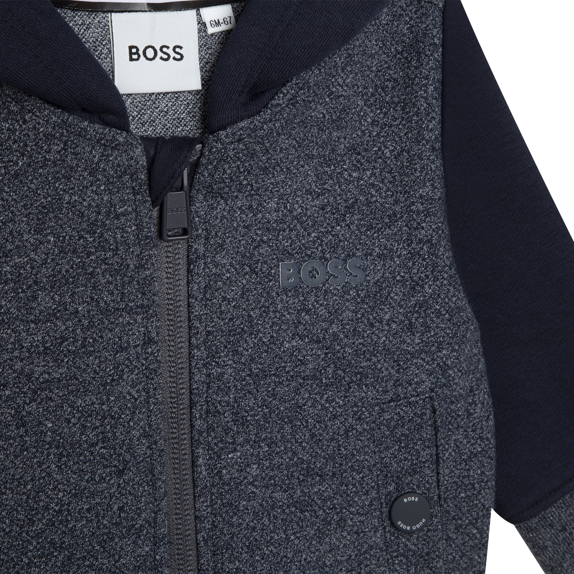 Zip-up hooded sweatshirt BOSS for BOY