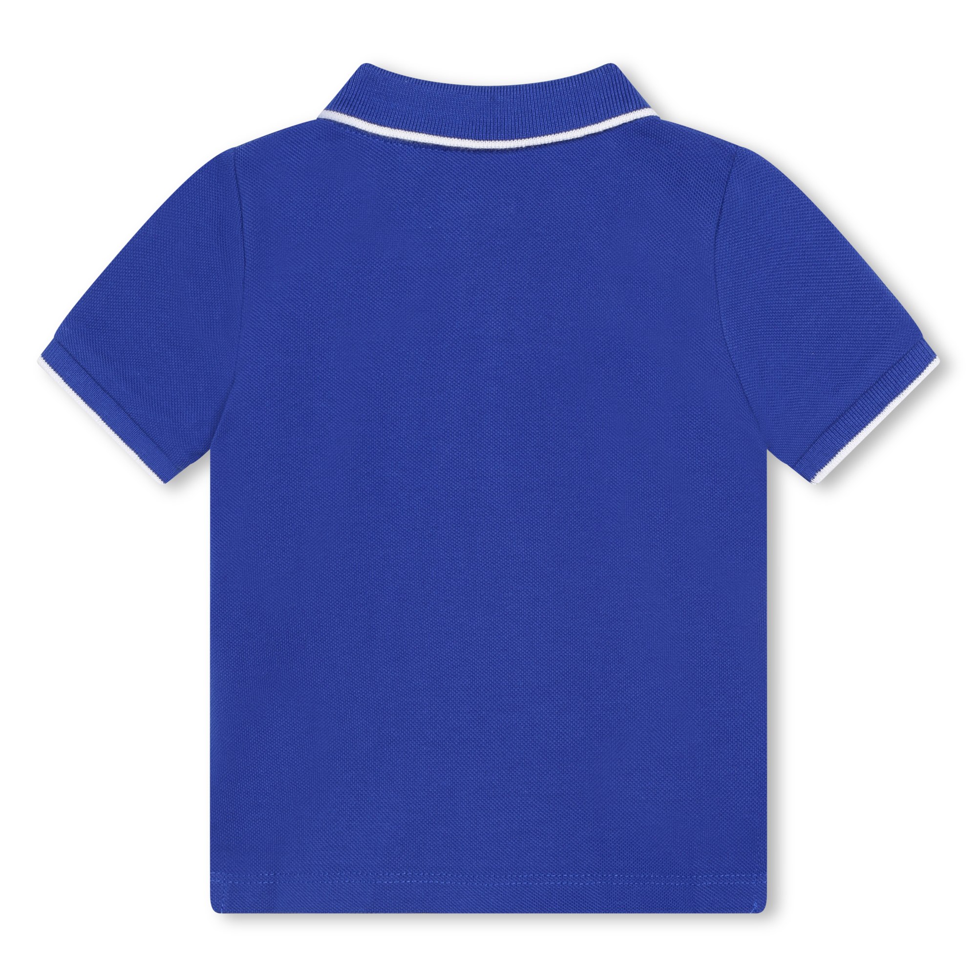 Short-sleeved cotton polo BOSS for BOY