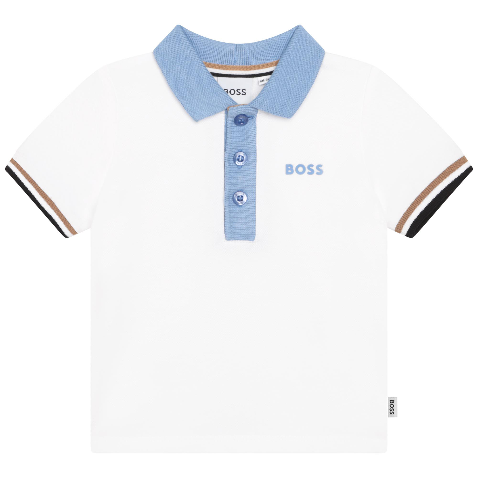 Polo-shirt aus baumwoll-piqué BOSS Für JUNGE