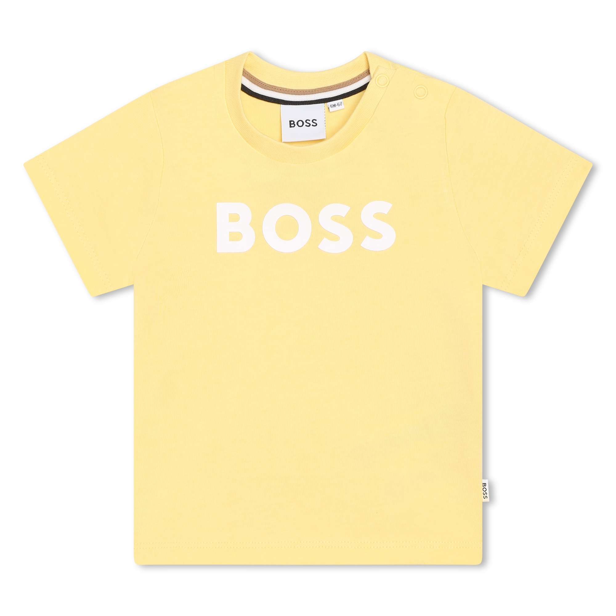 Short-sleeved cotton t-shirt BOSS for BOY