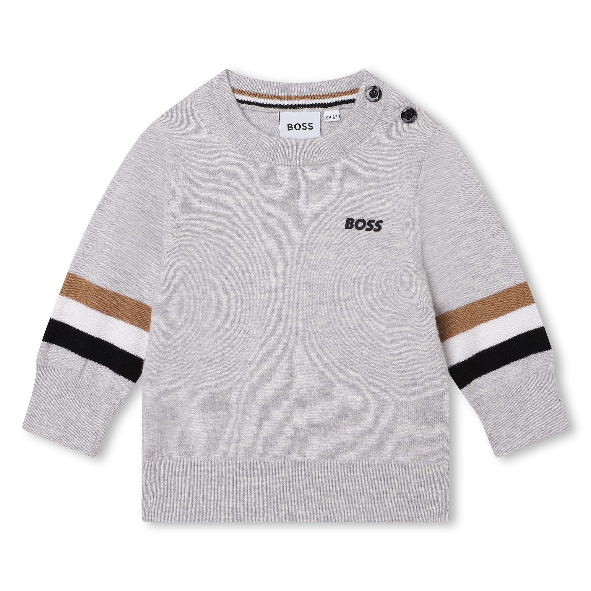 Cotton and wool jumper BOSS for BOY
