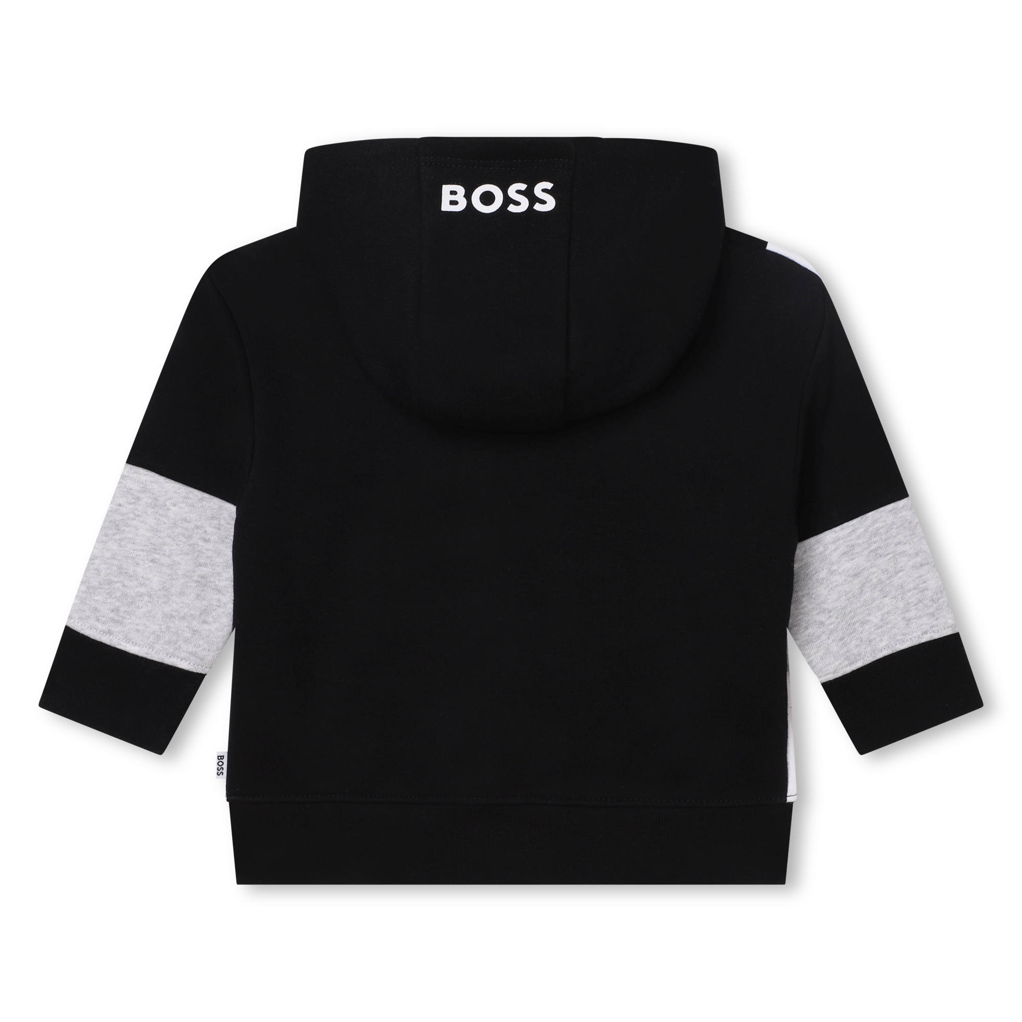 Tricoloured zip-up sweatshirt BOSS for BOY