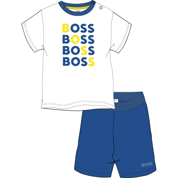 T-shirt and Bermudas set BOSS for BOY