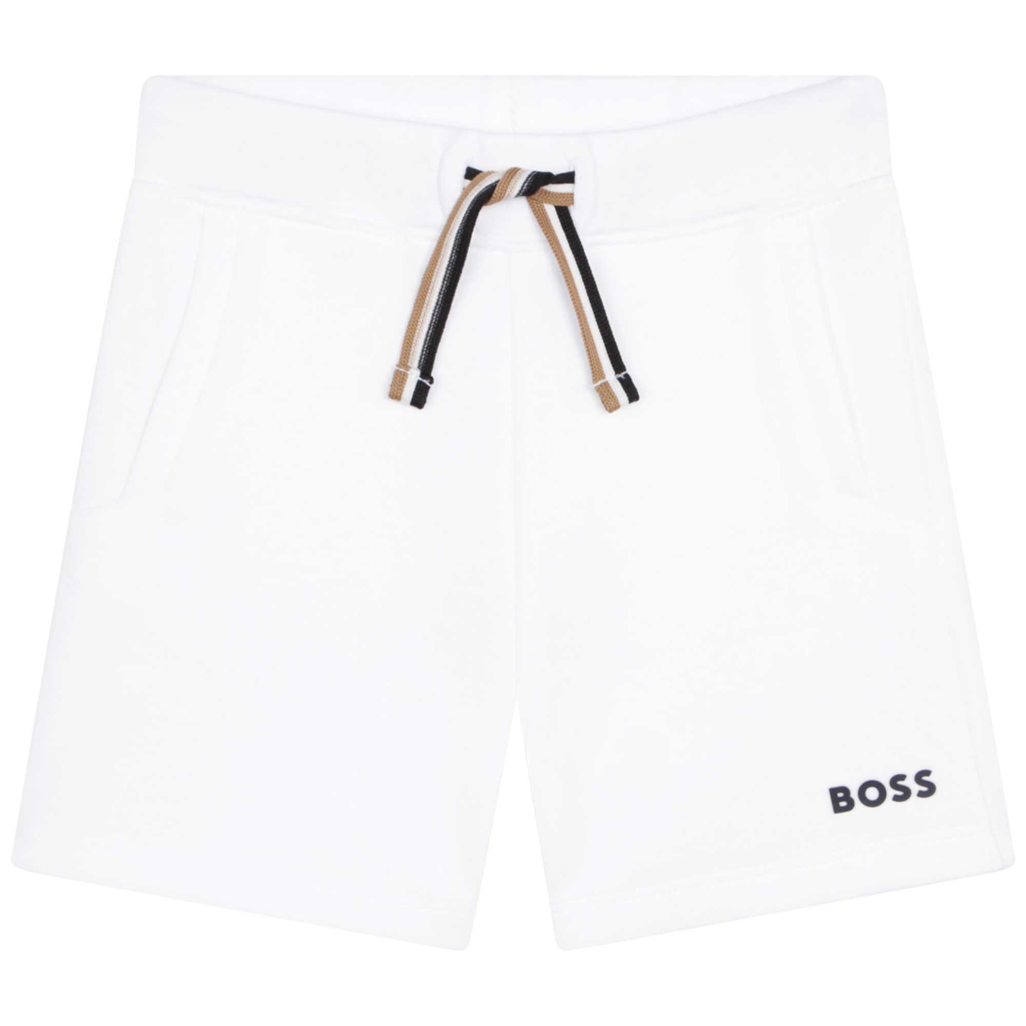 Set shorts e t-shirt in cotone BOSS Per RAGAZZO