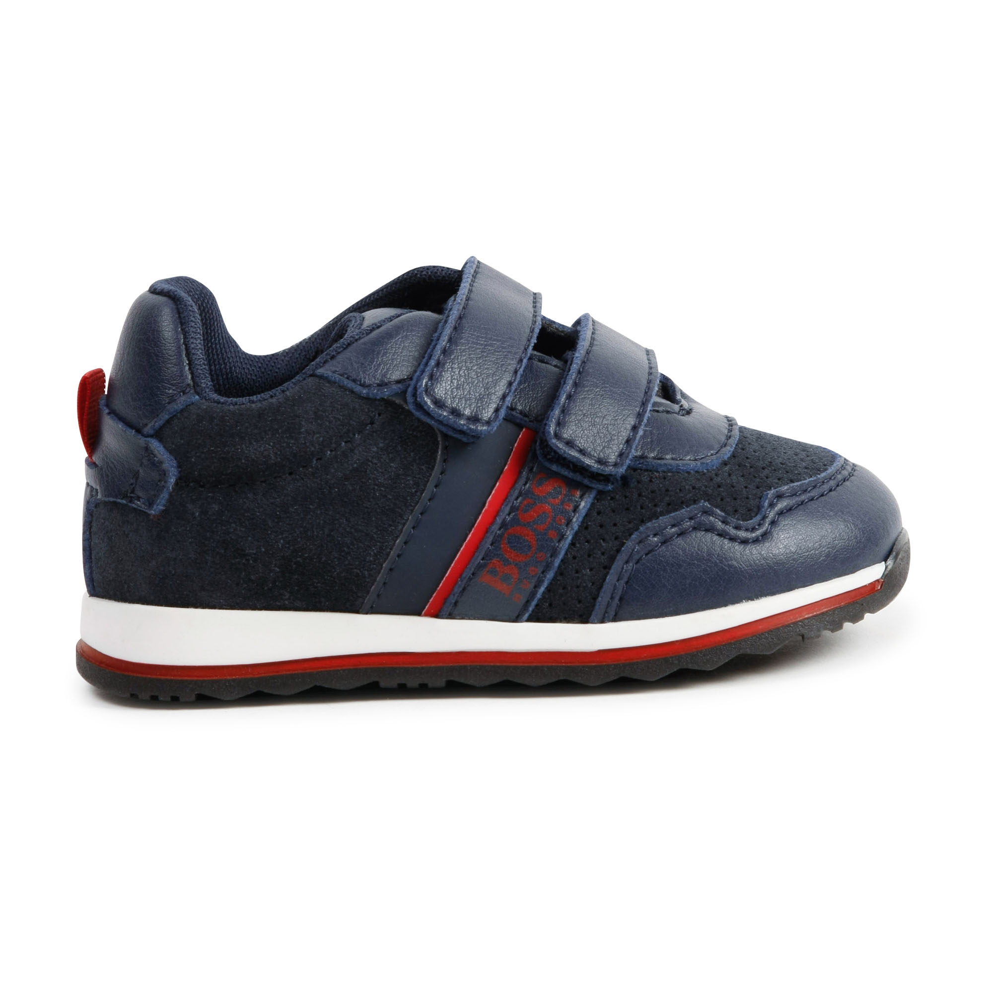 Low-top leather sneakers BOSS for BOY