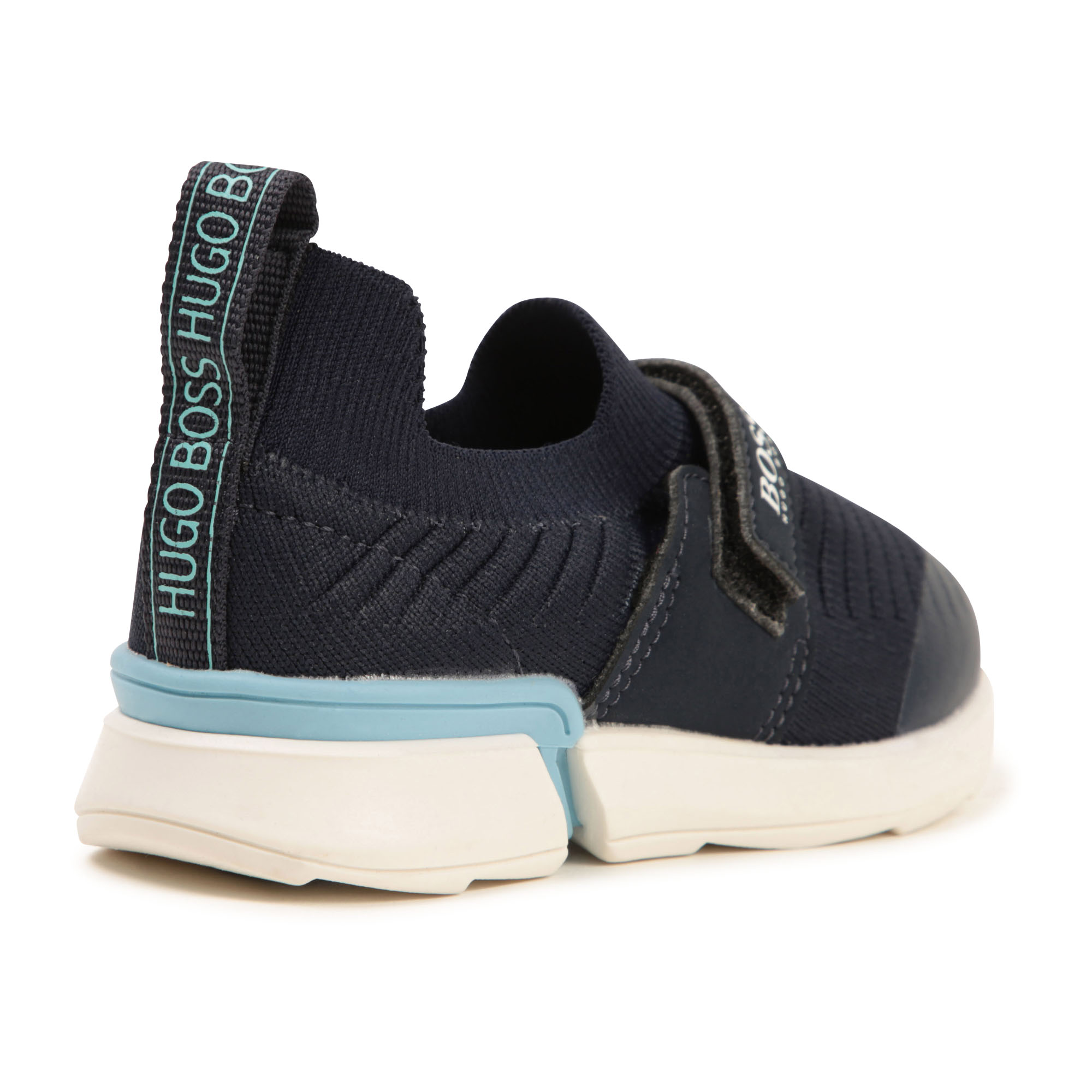 Hook-and-loop knitted trainers BOSS for BOY