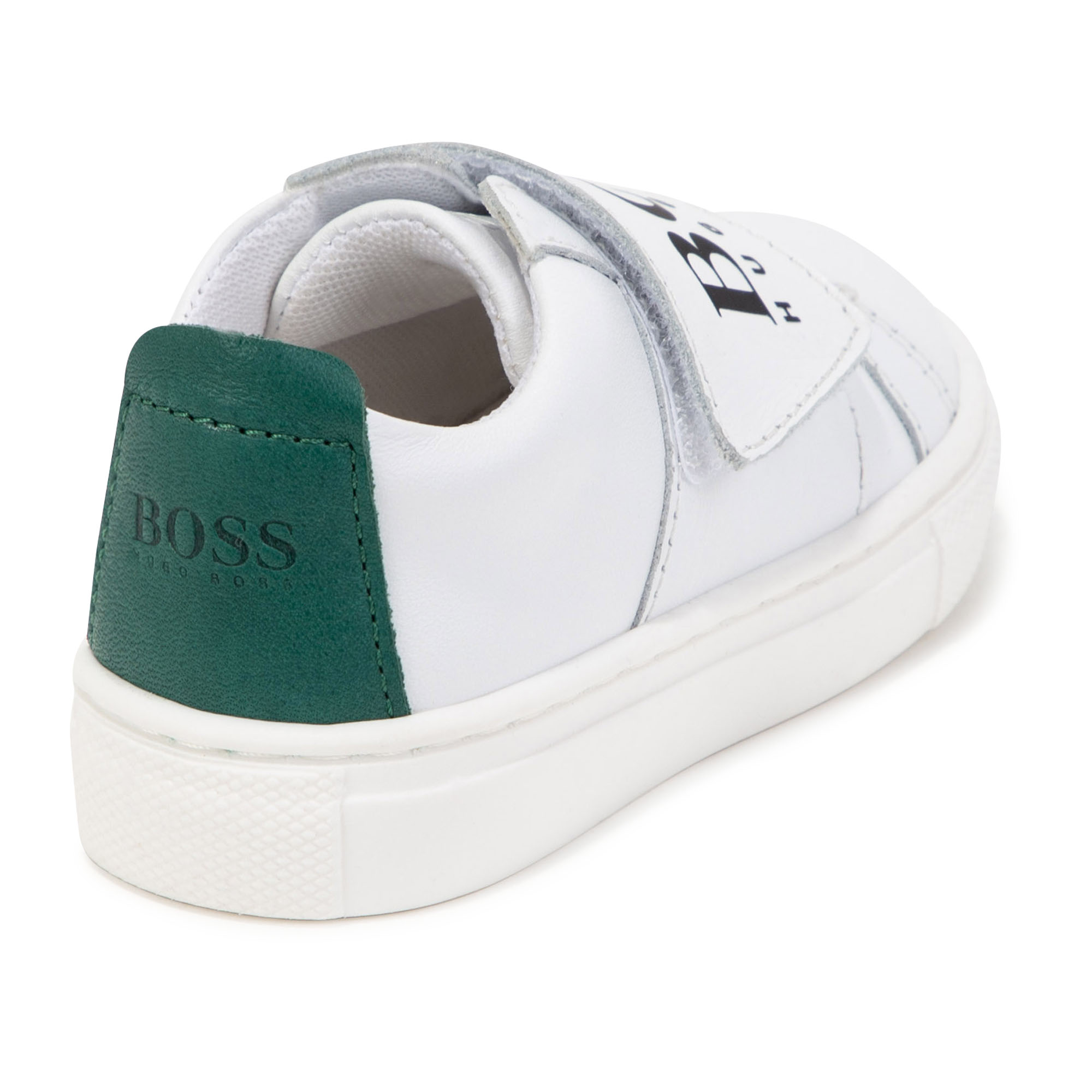 Low-top leather sneakers BOSS for BOY