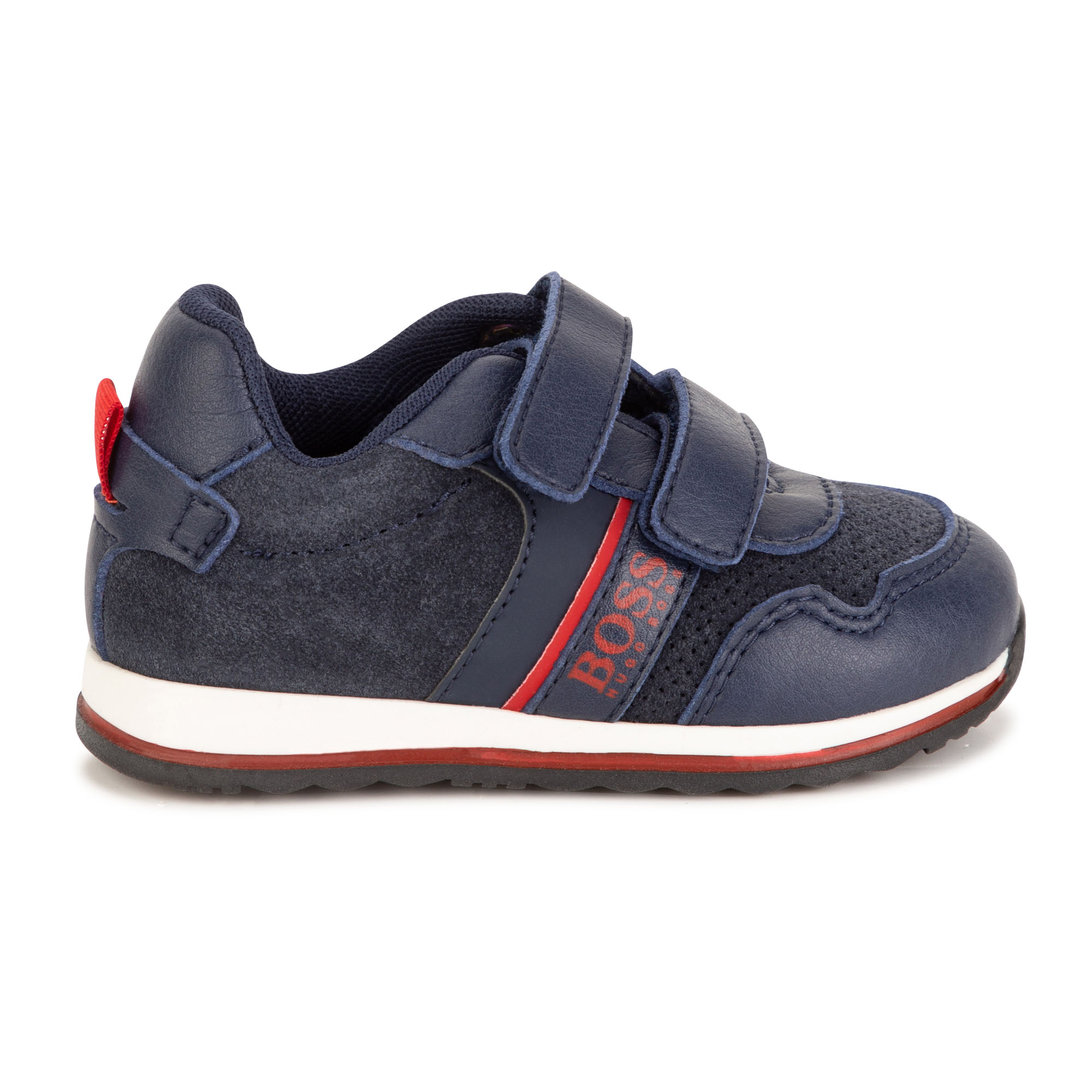 Leather low-top sneakers BOSS for BOY