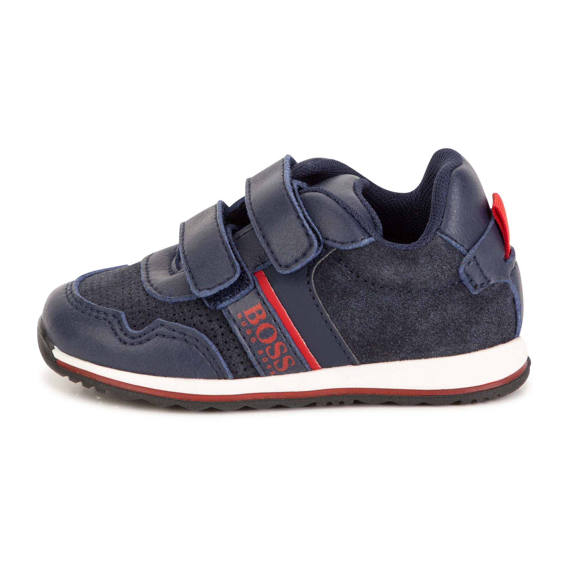 Leather low-top sneakers BOSS for BOY