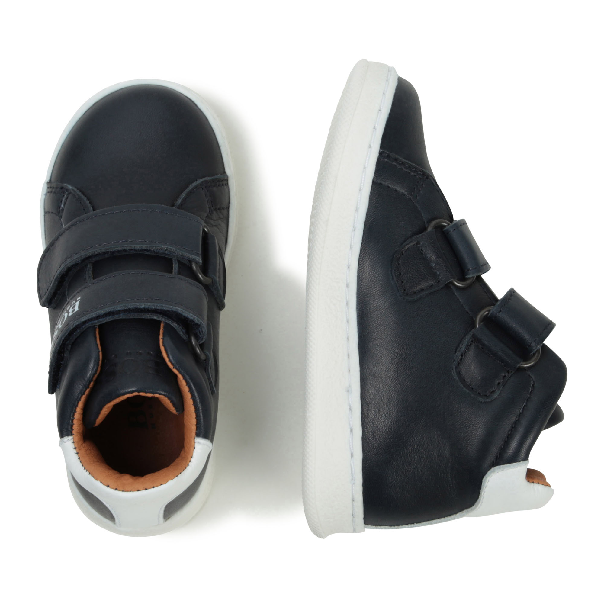 Leather high-top trainers BOSS for BOY