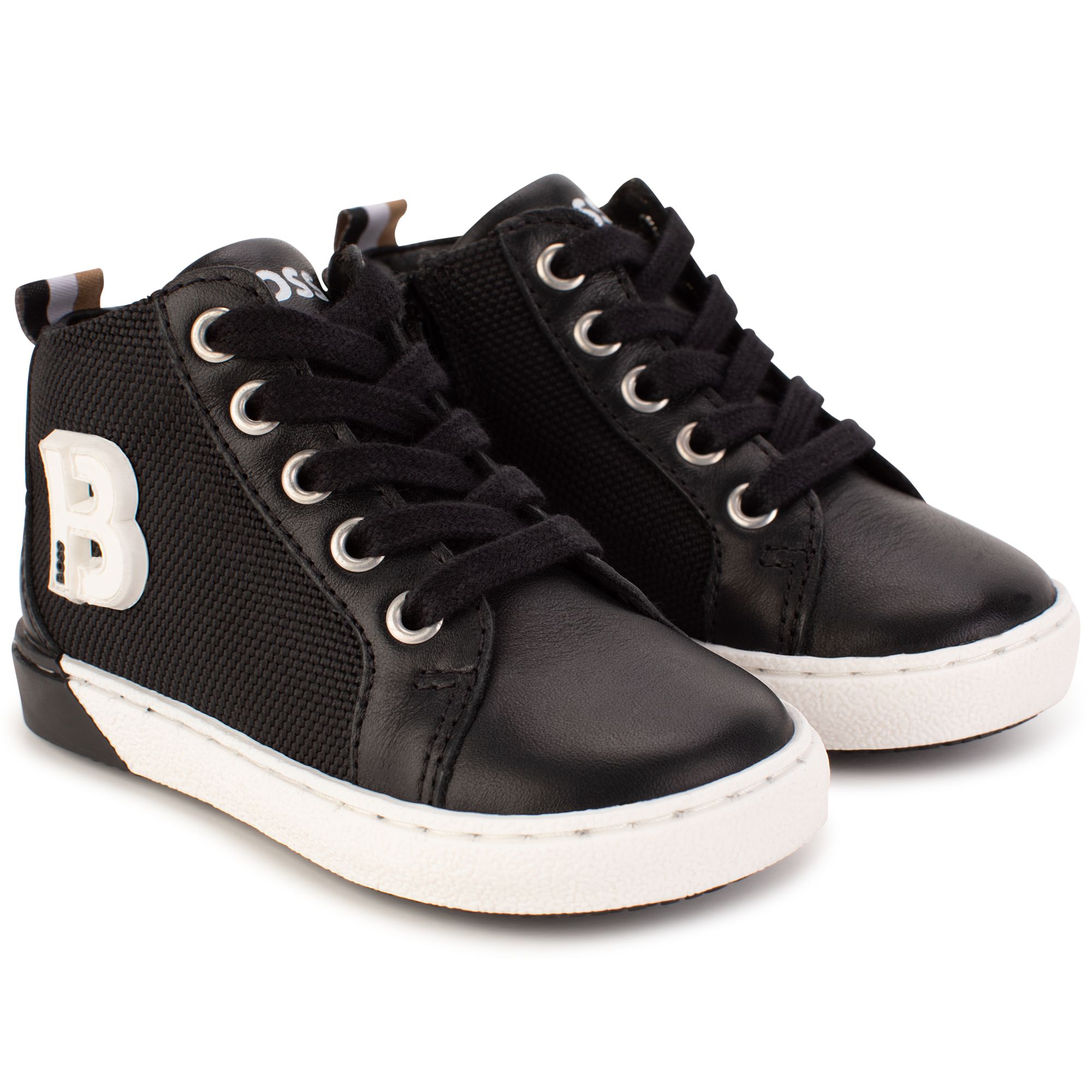 Leather Sneakers BOSS for BOY